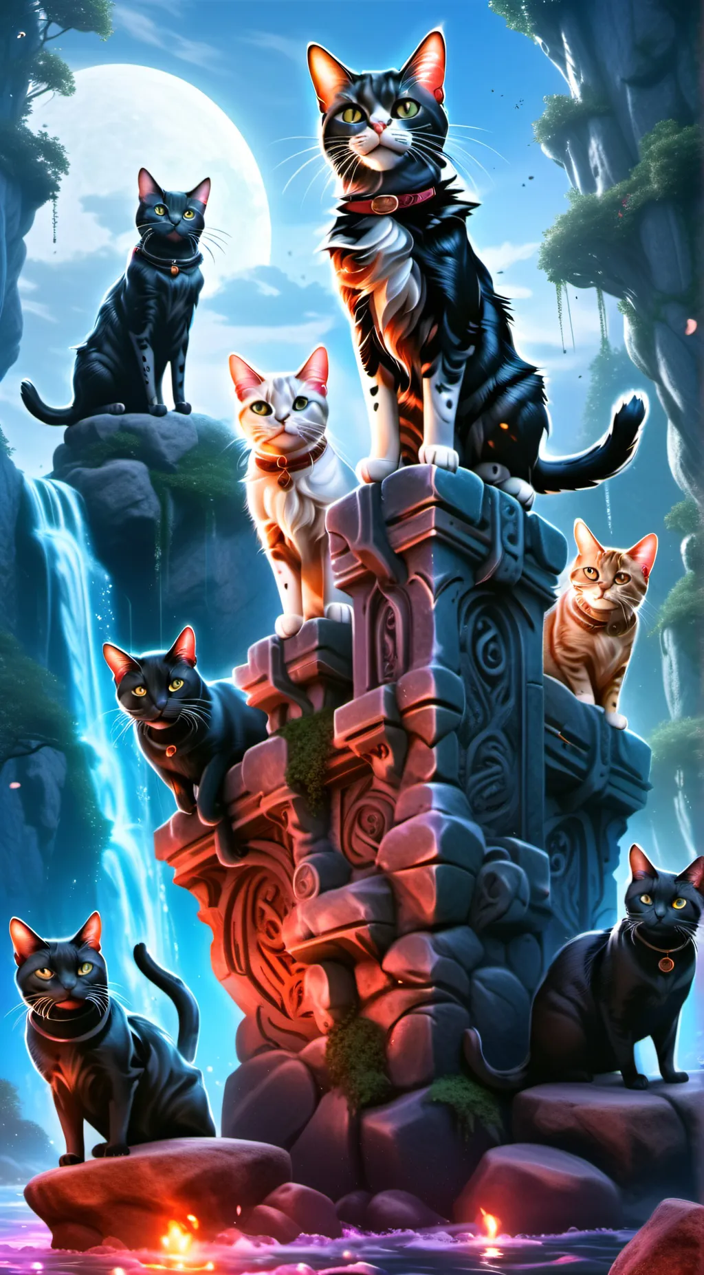 ai character: LakeClan background