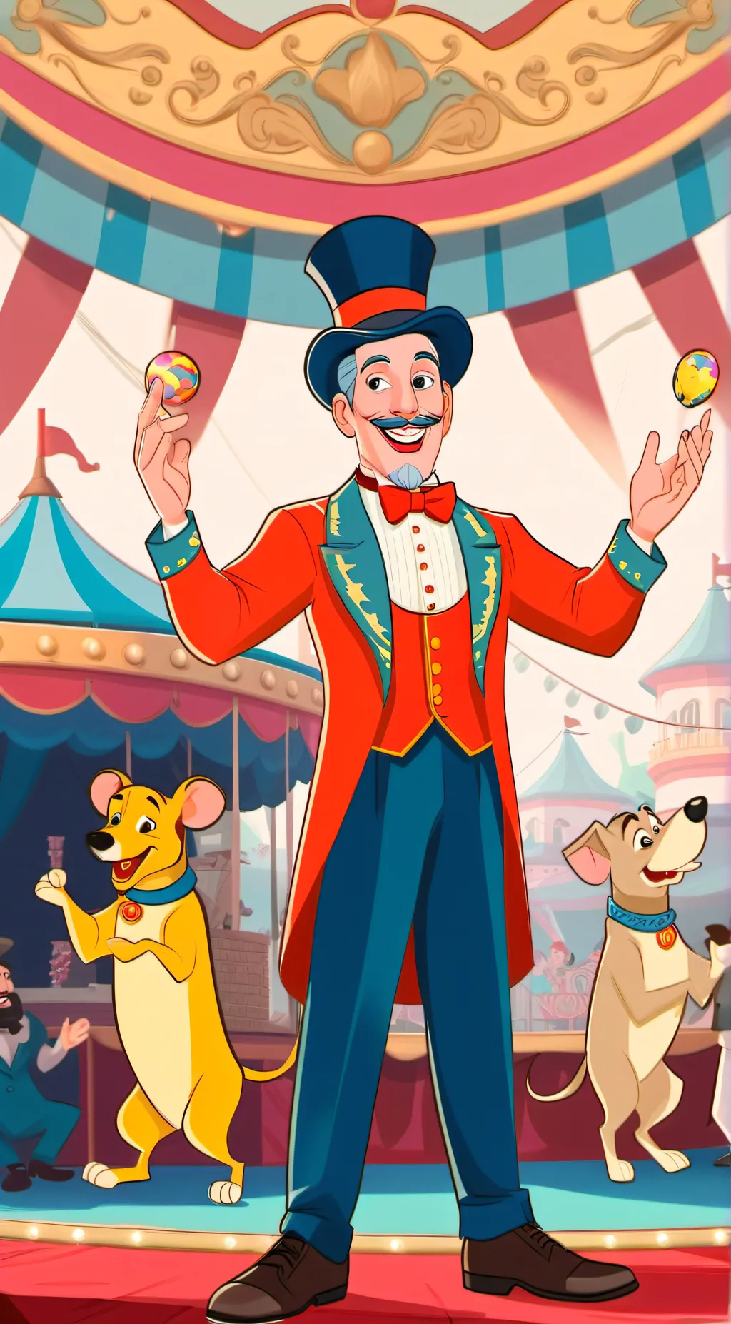 ai character: tadc background