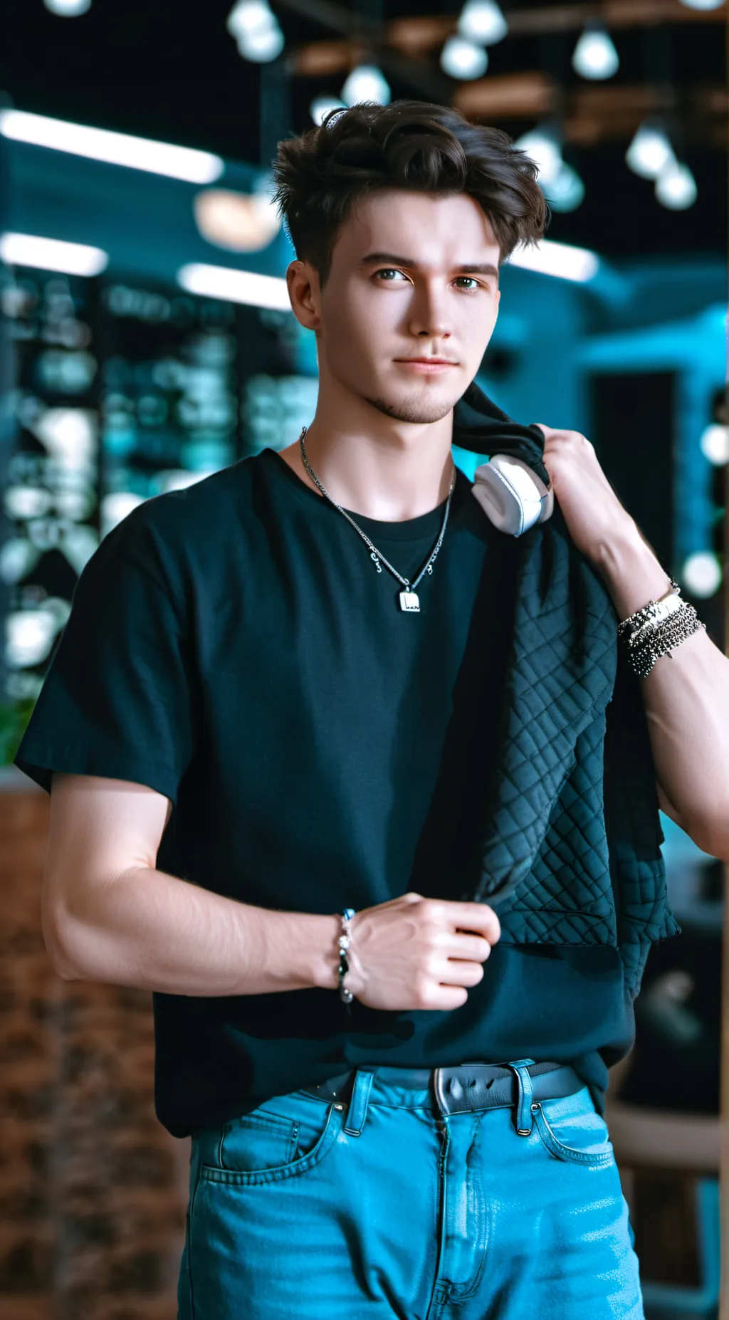 ai character: Aaron background