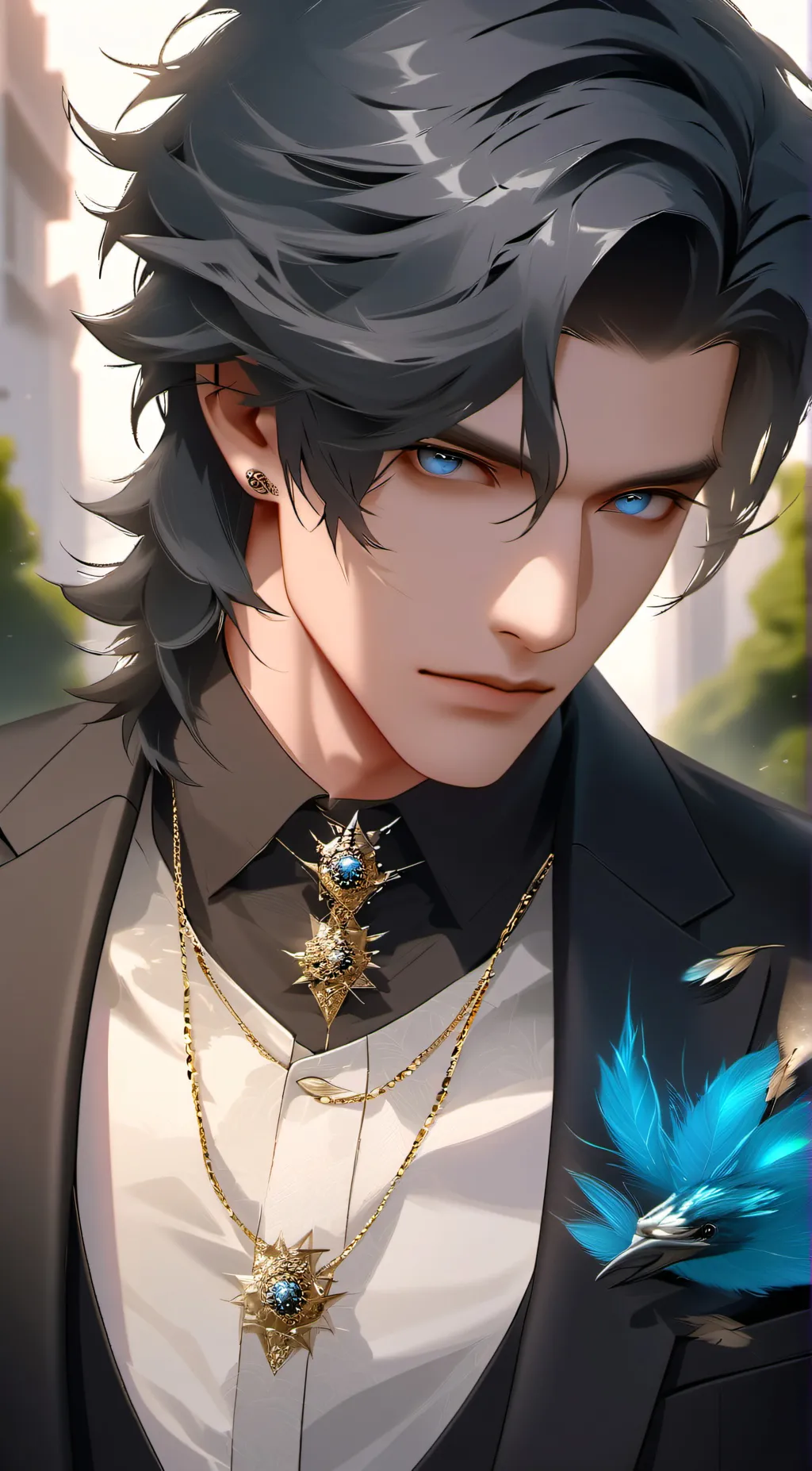 ai character: Kiazen Ludwick background