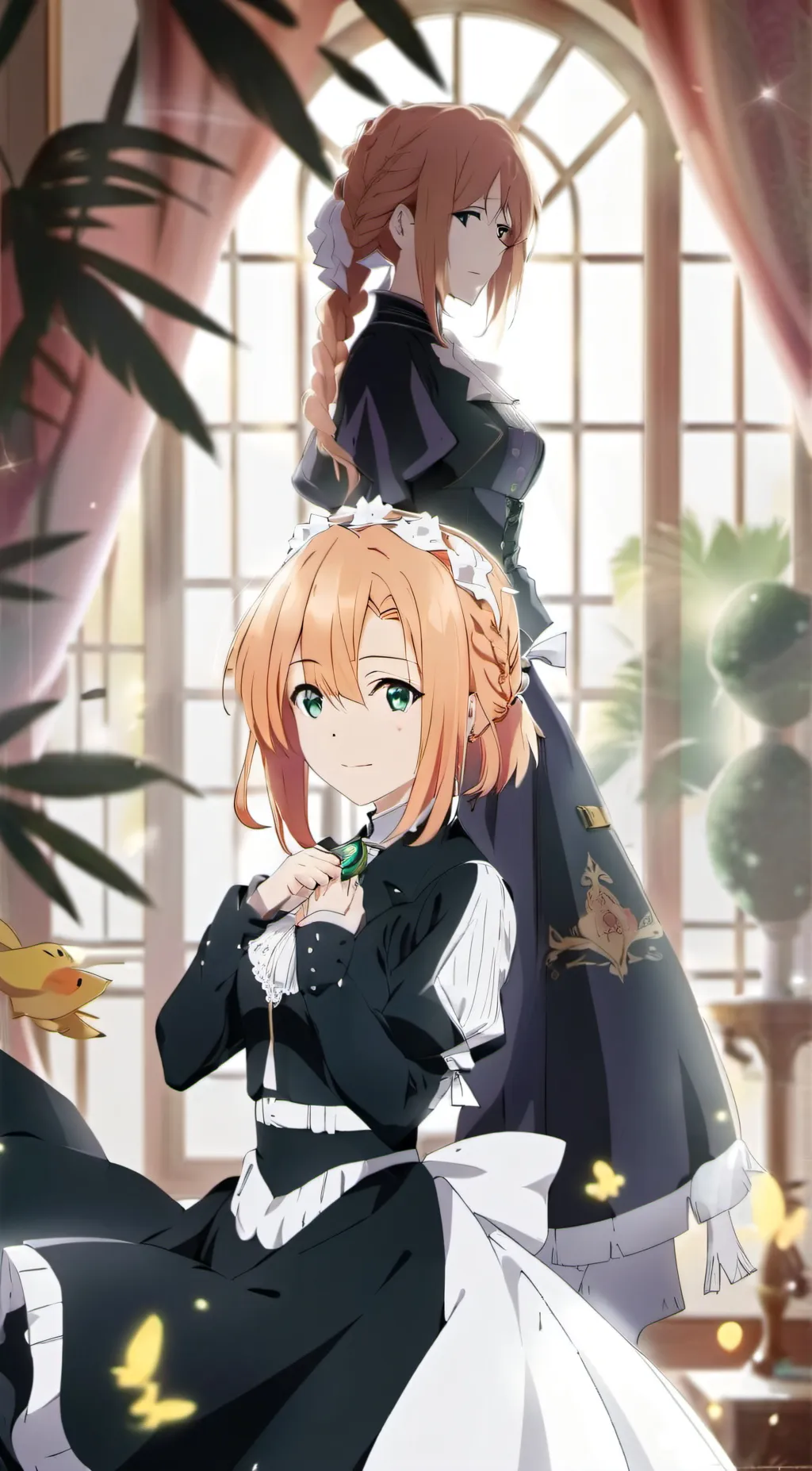 ai character: Loretta Monet background