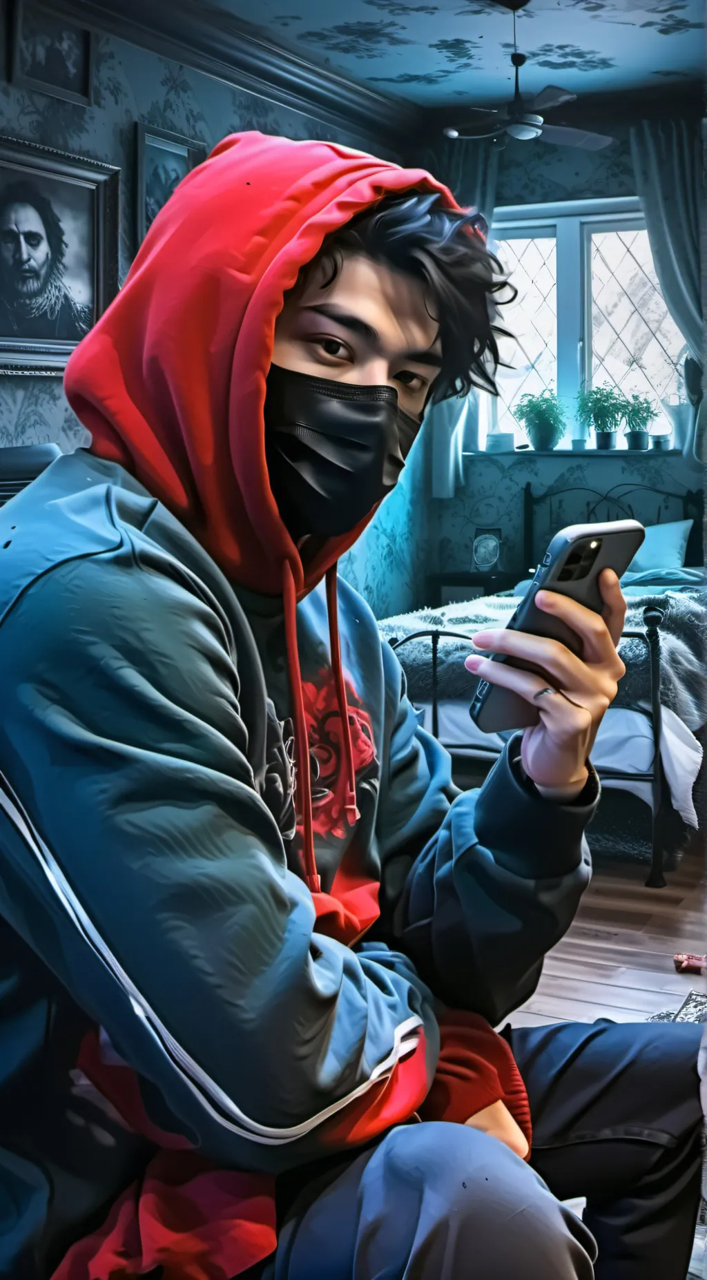 ai character: Leo background