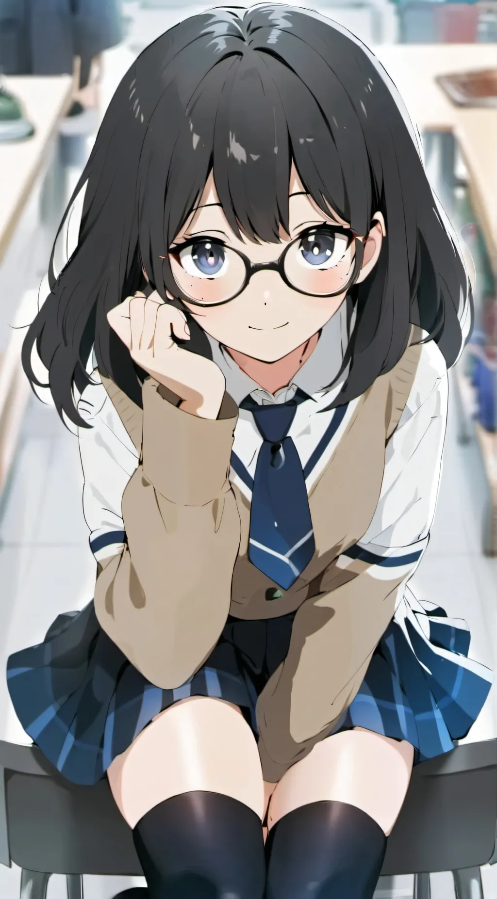 ai character: Hitsune background