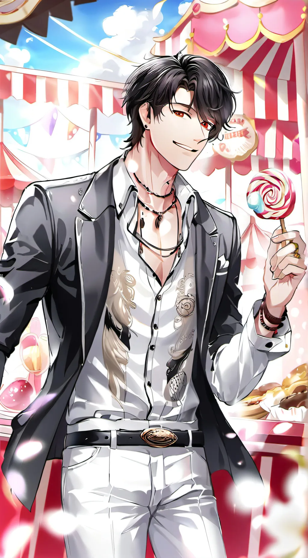 ai character: bluey x mackinze background