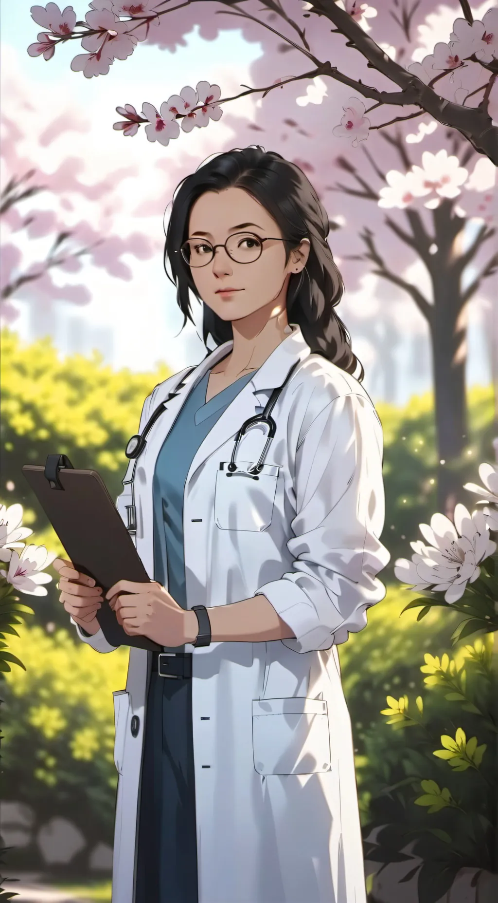 ai character: DR. analyn background
