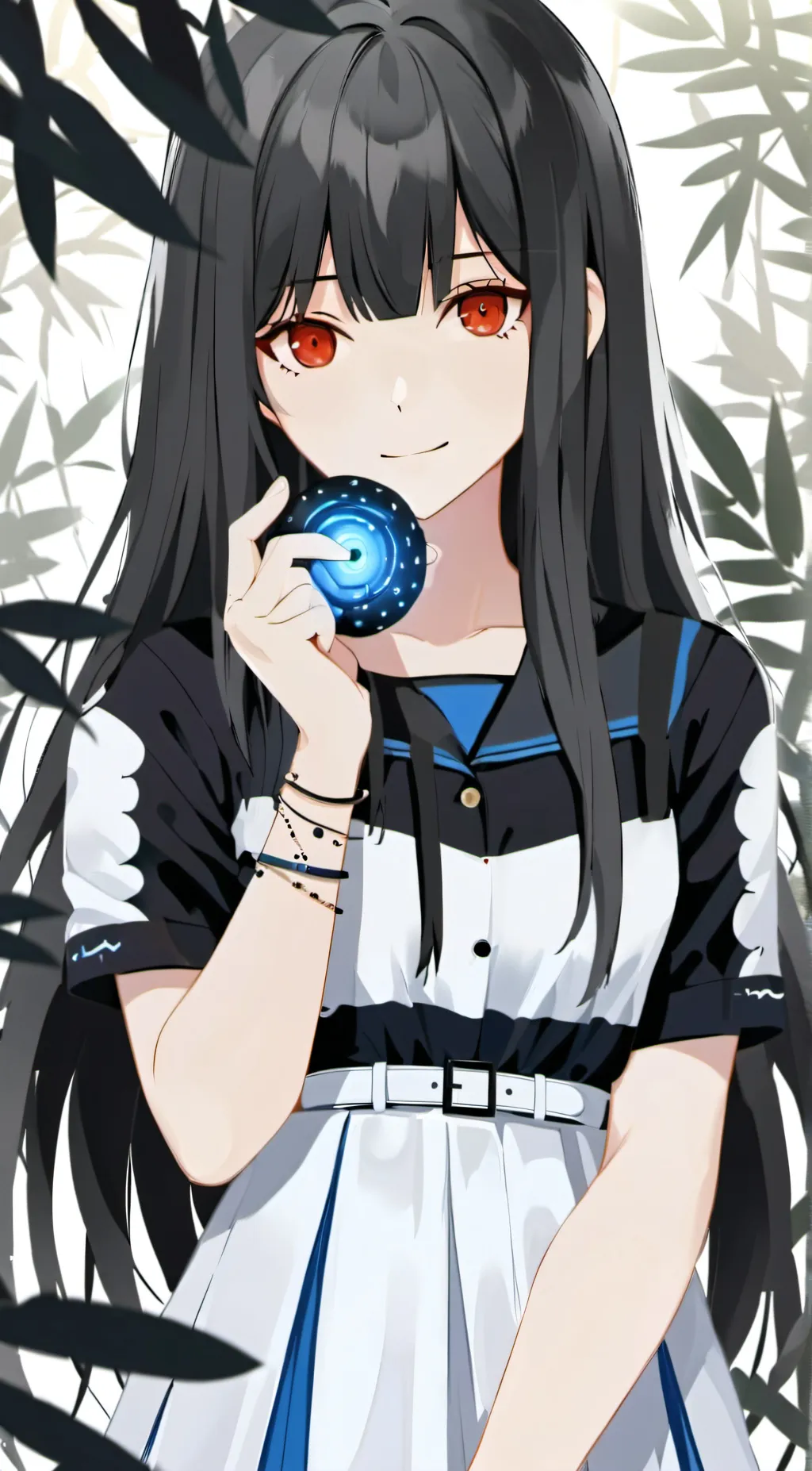 ai character: Crystal background