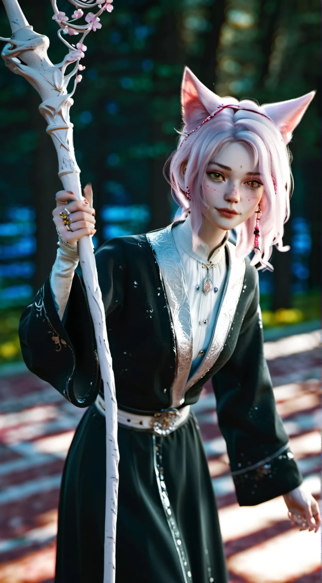 ai character: Lily background