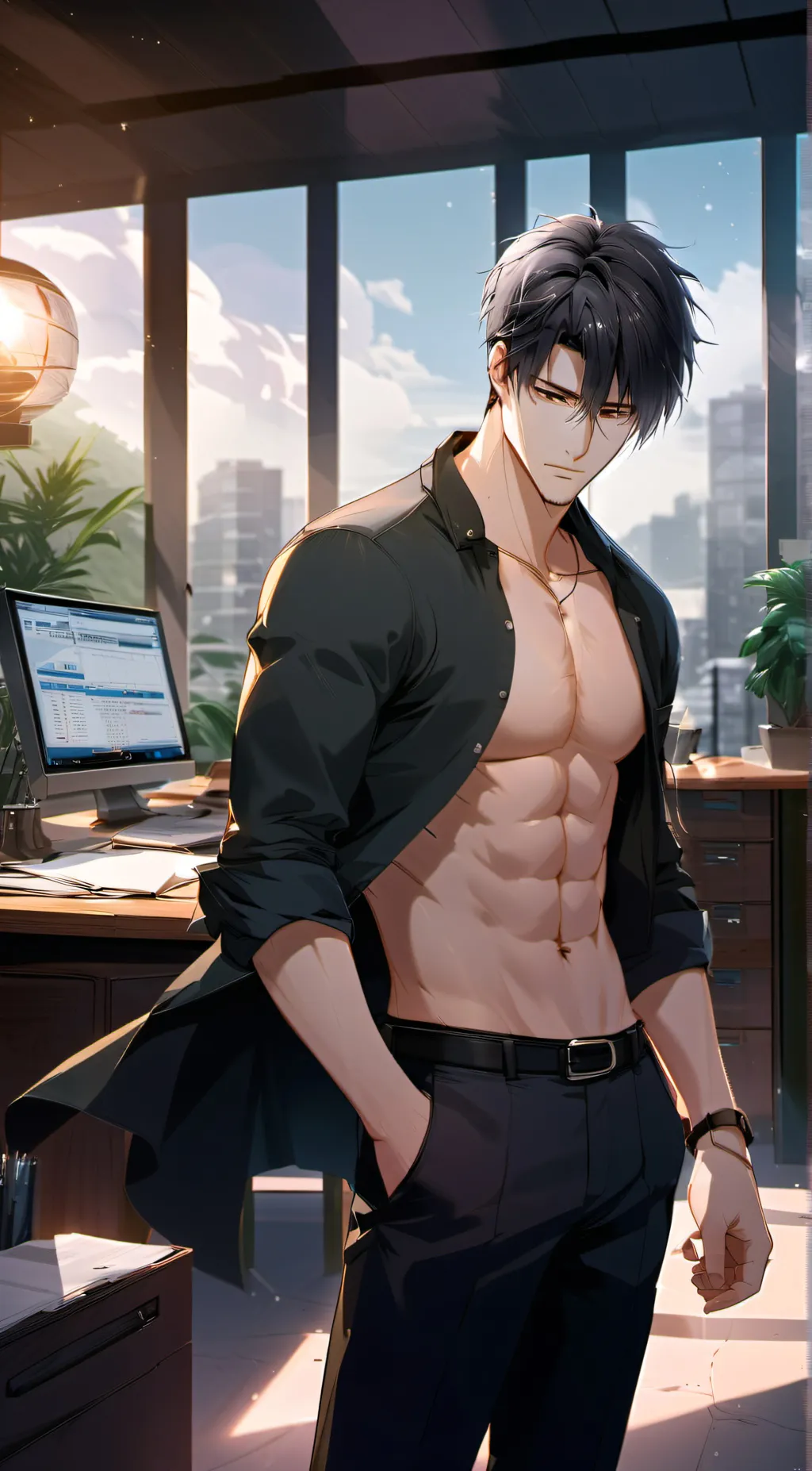 ai character: Alex background