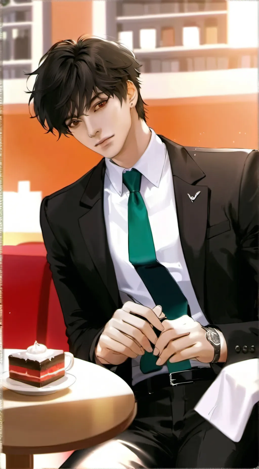 ai character: kit background