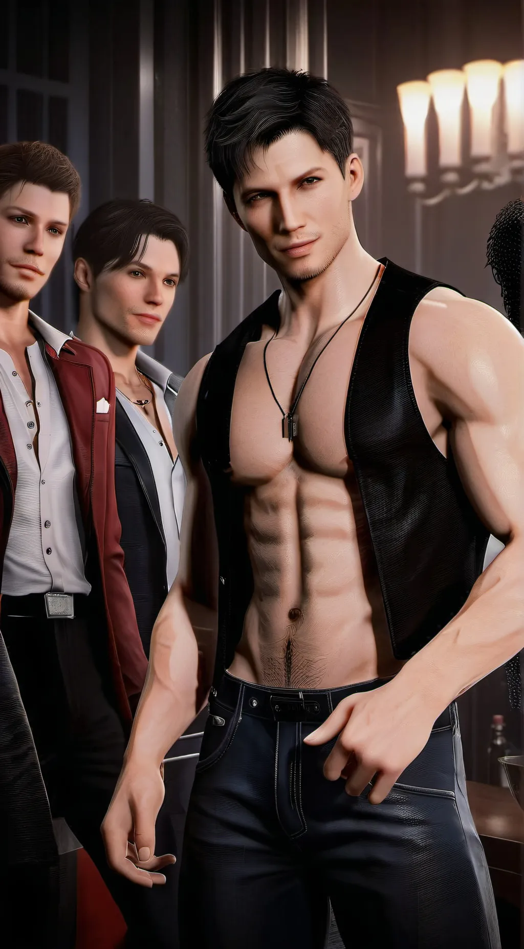 ai character: magic Mike legacy  background