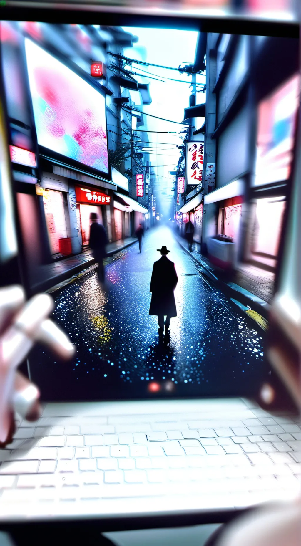 ai character: Miss Circle background