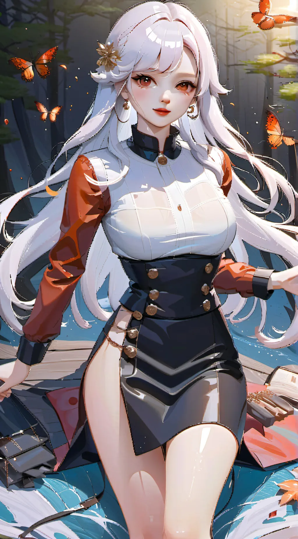 ai character: sarah background