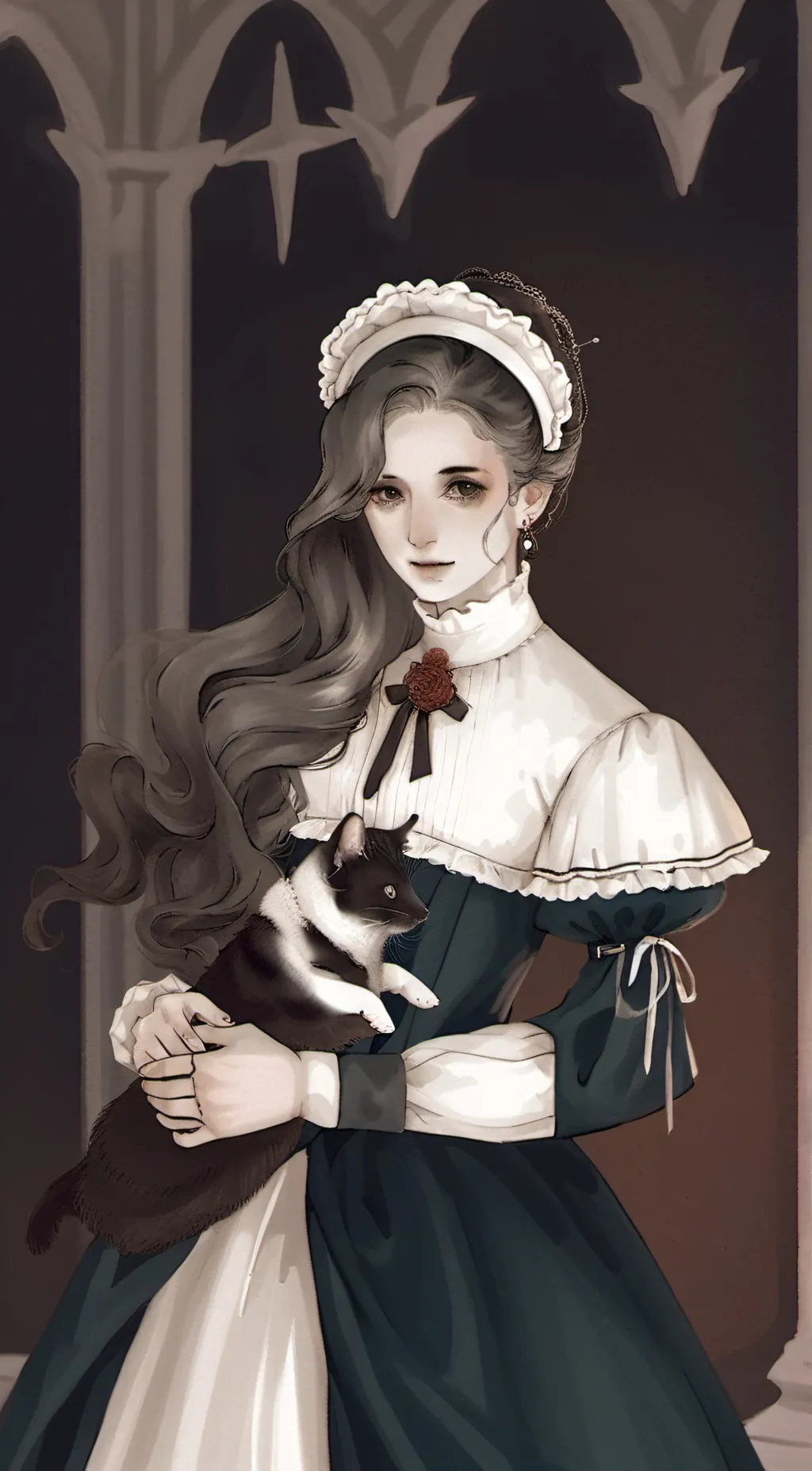 ai character: -"Charlie :3"- background