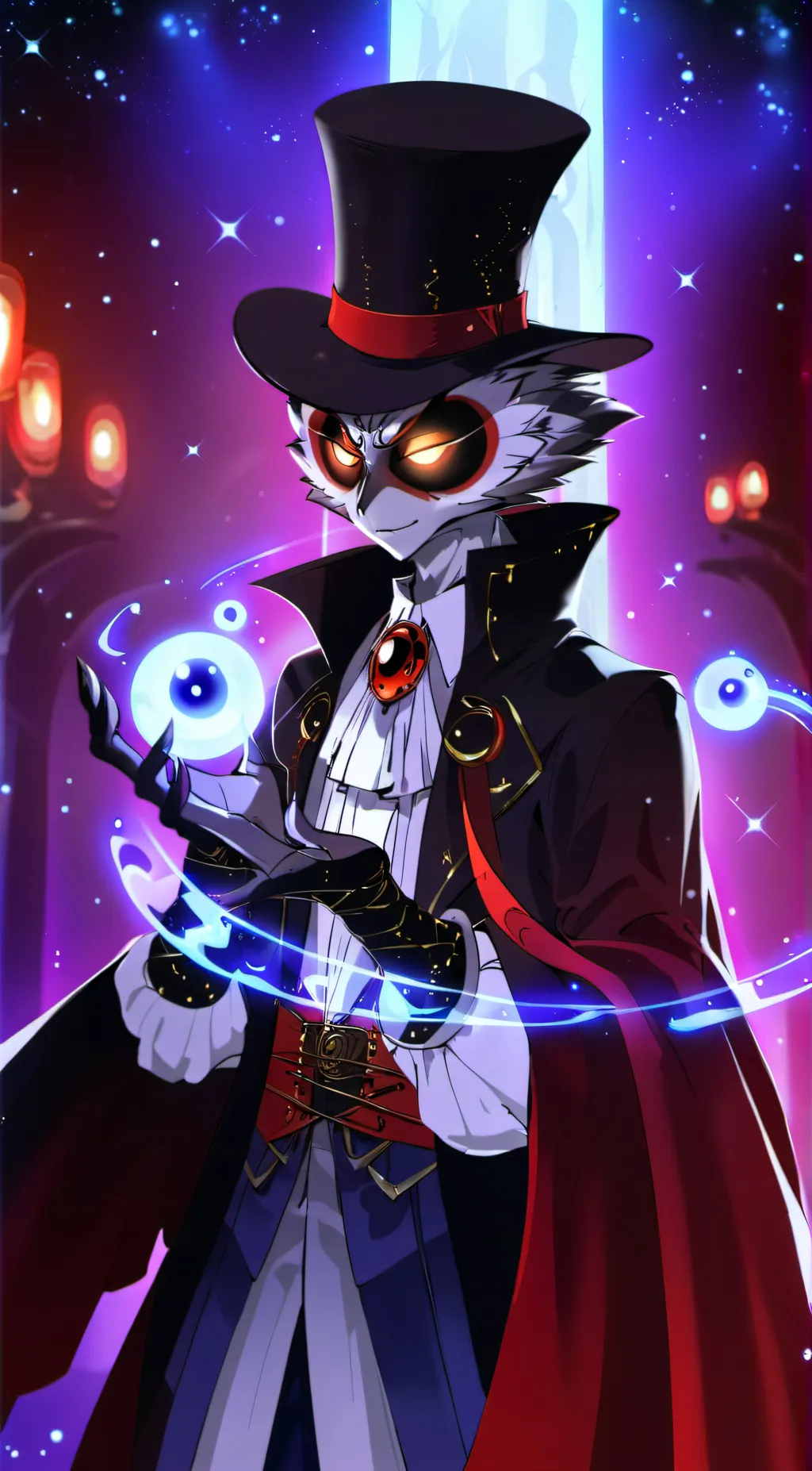 ai character: Stolas background