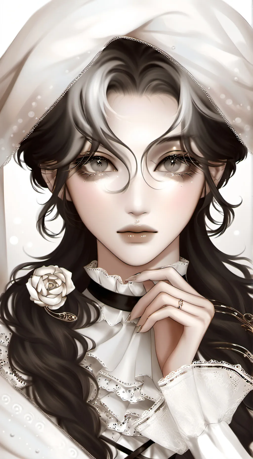 ai character: Ella or Rebecca  background