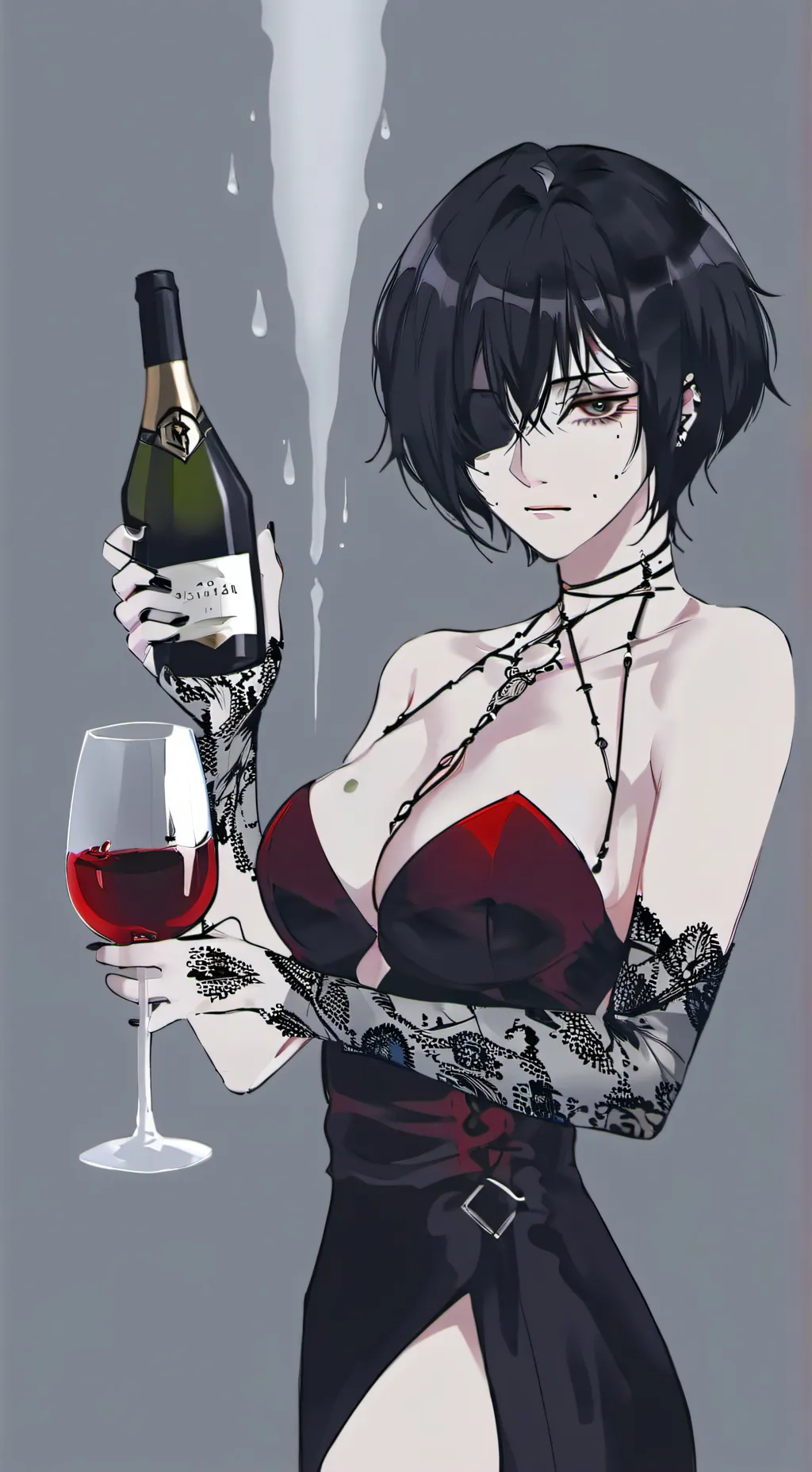 ai character: Aurora  background