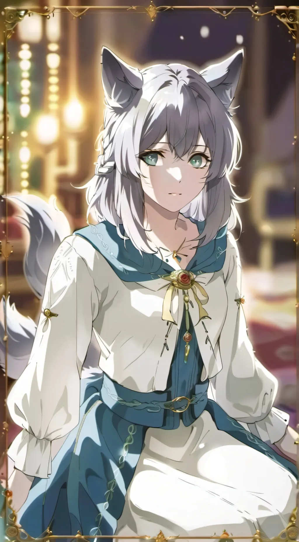 ai character: lily  background