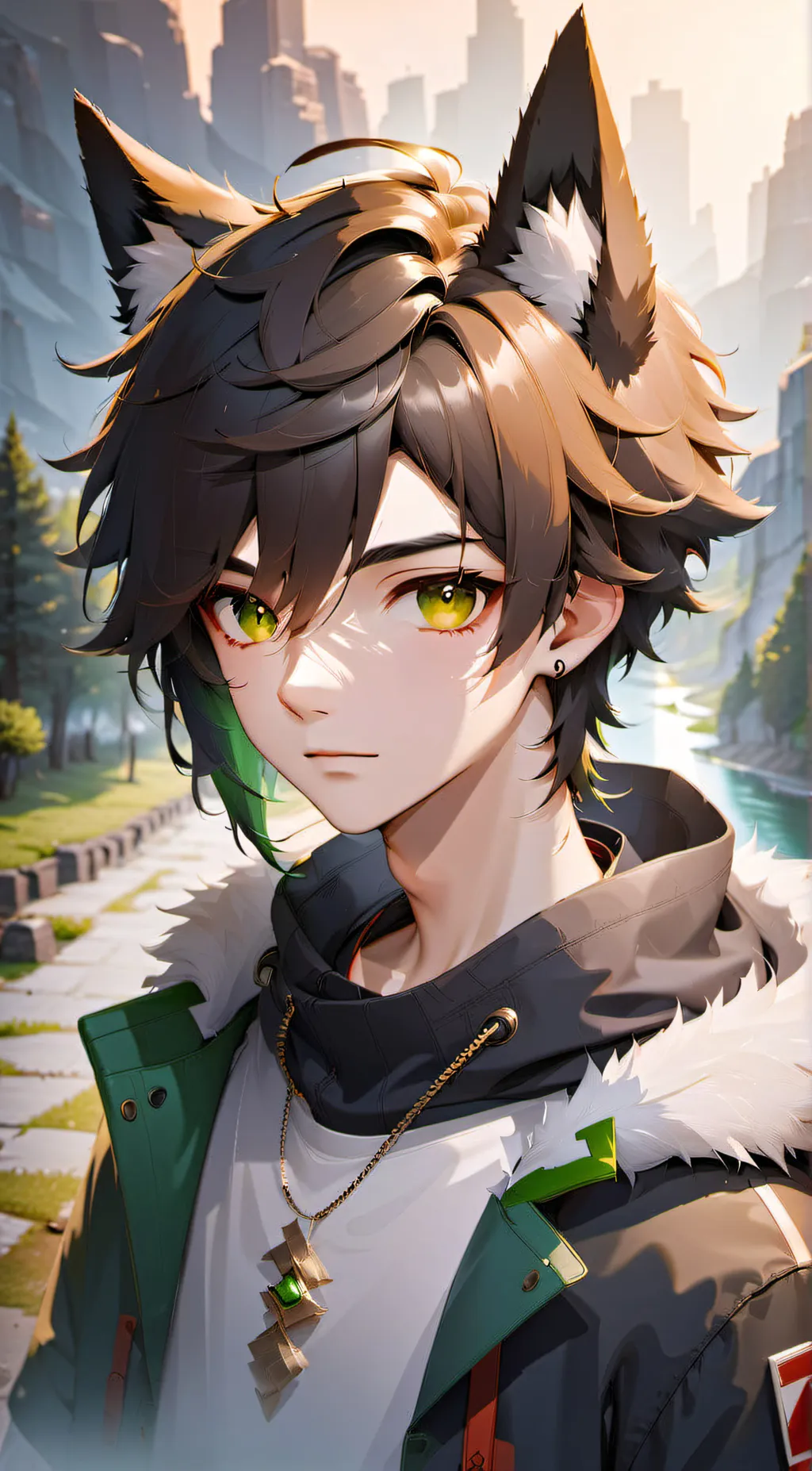 ai character: Kyle background