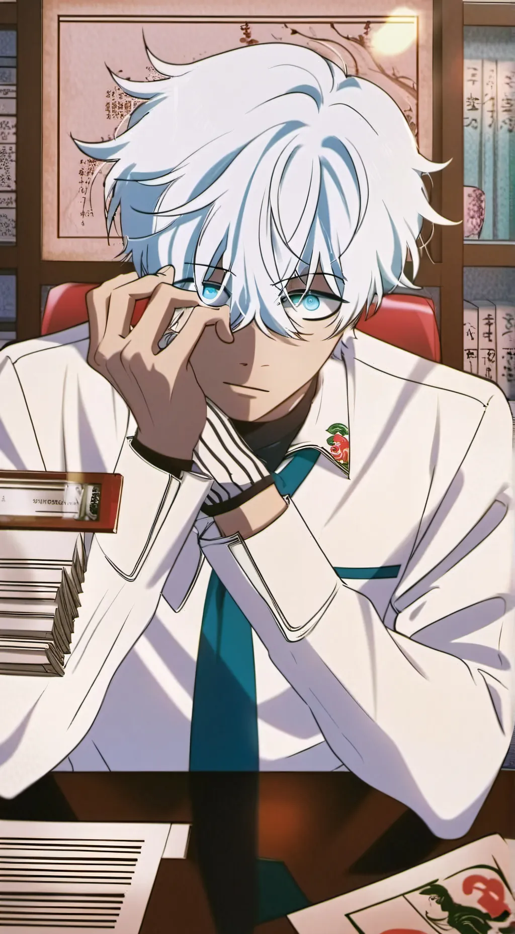 ai character: Gojo background