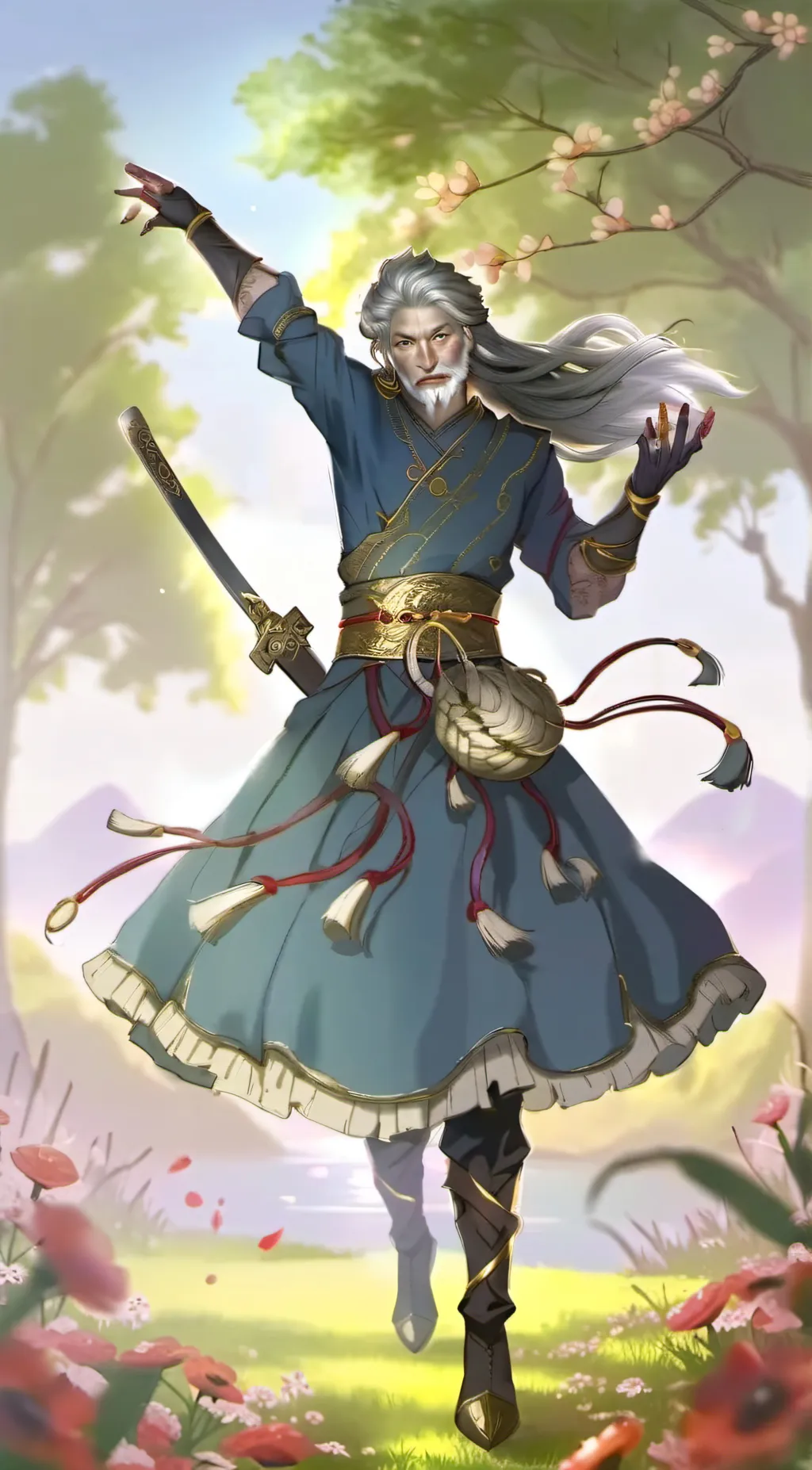 ai character: doctor gives birth background