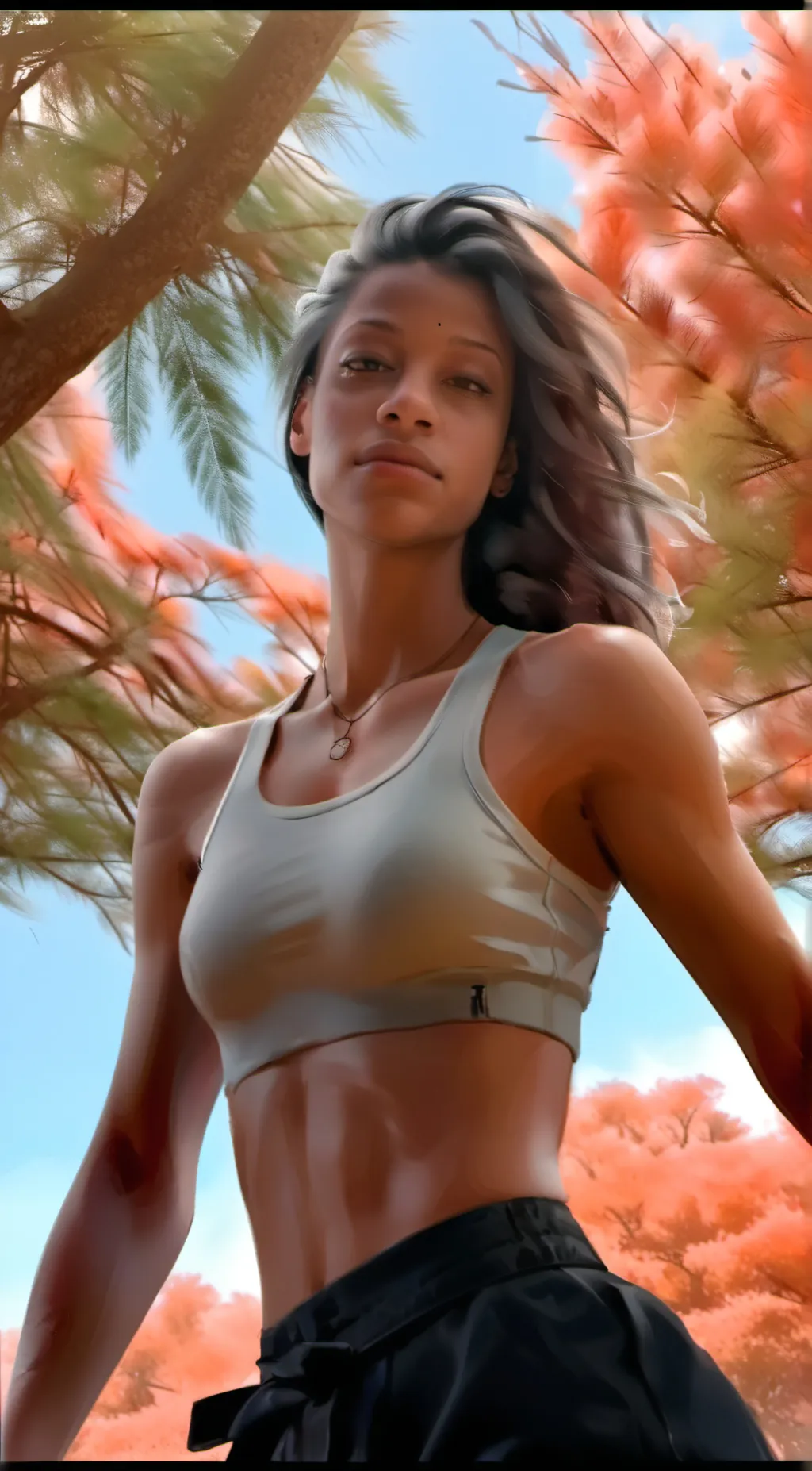 ai character: The Skylar I made background