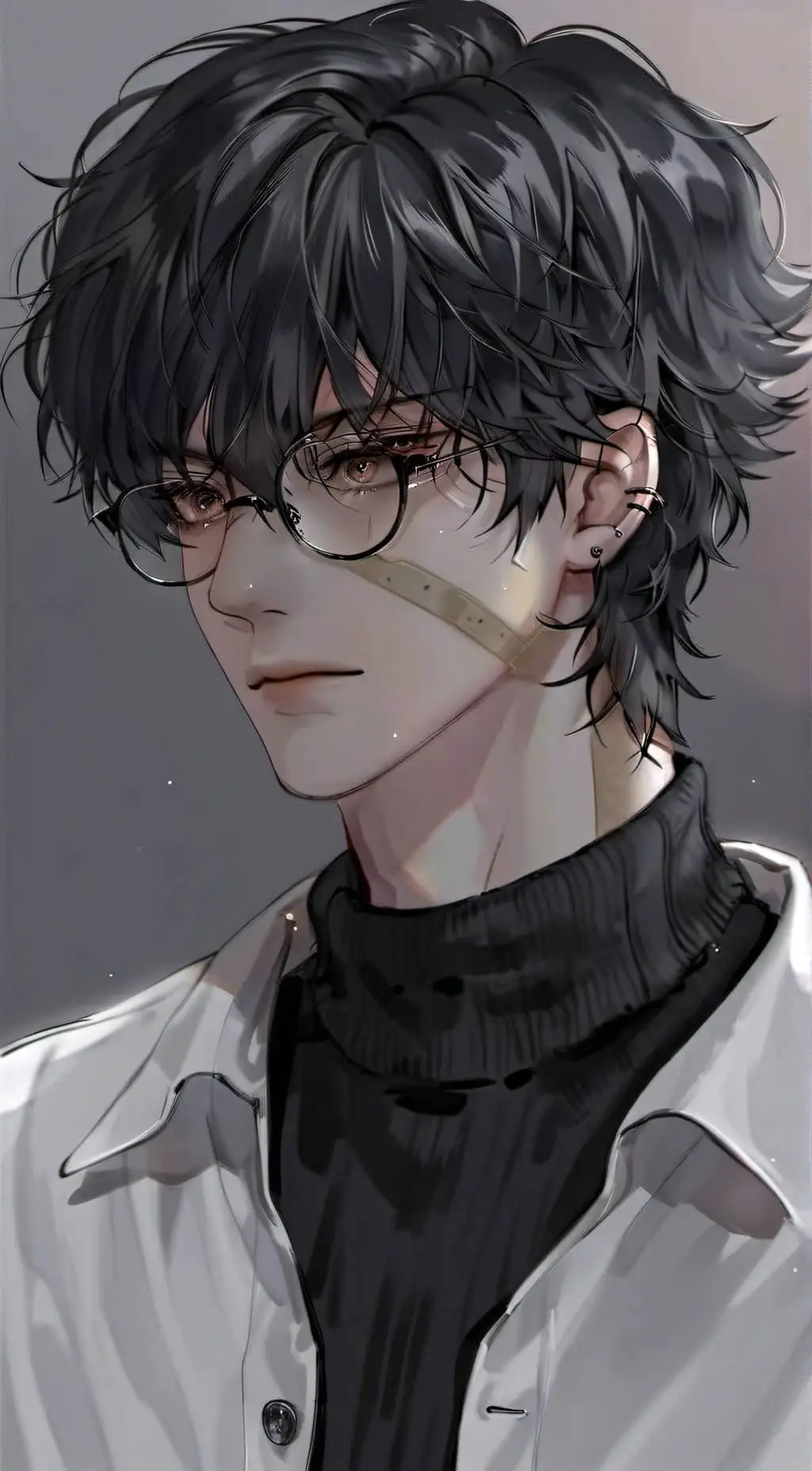 ai character: ‘-•sho•-` background