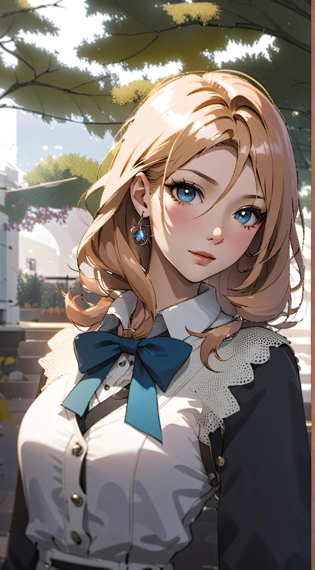 ai character: sky background