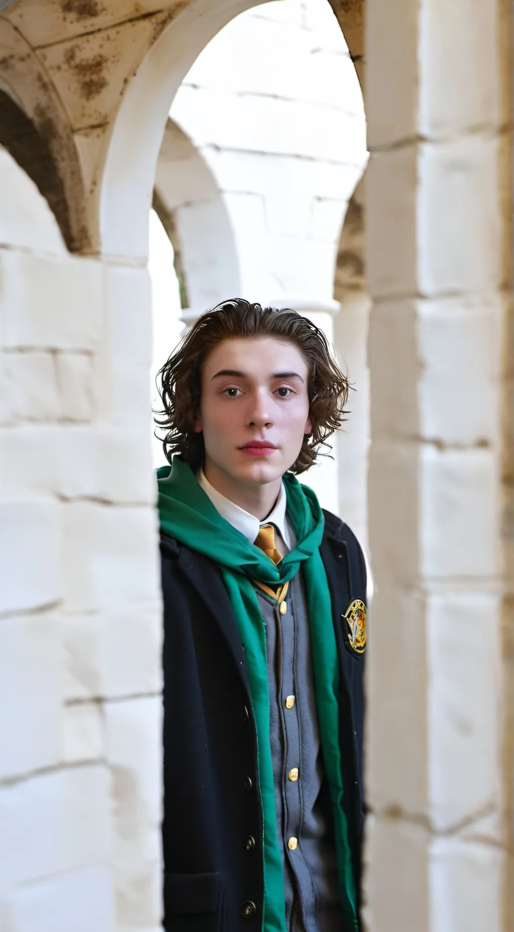 ai character: Mattheo riddle  background