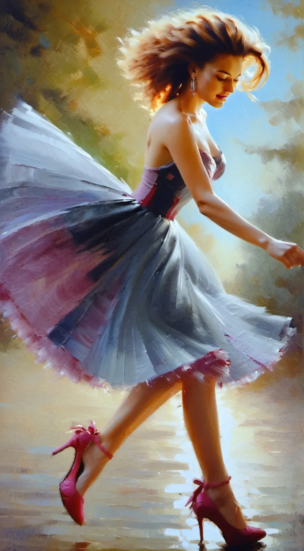 ai character: ruby background