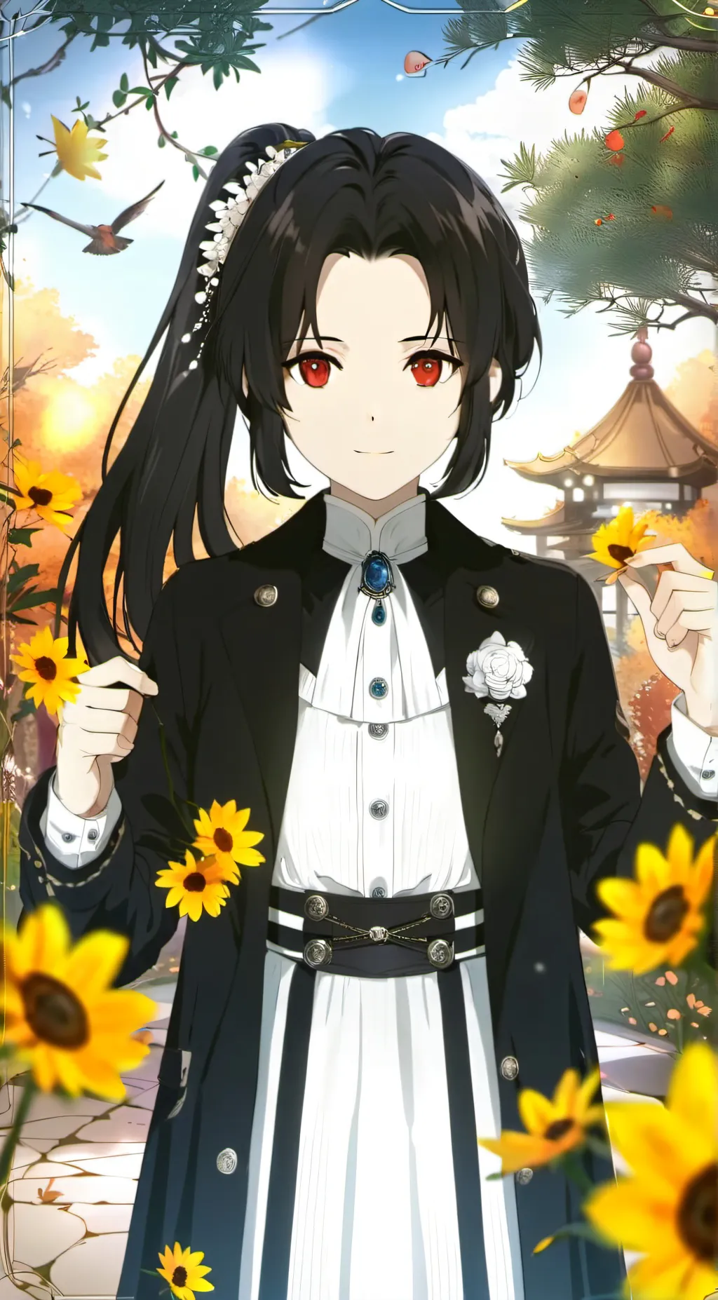 ai character: Dora x. background