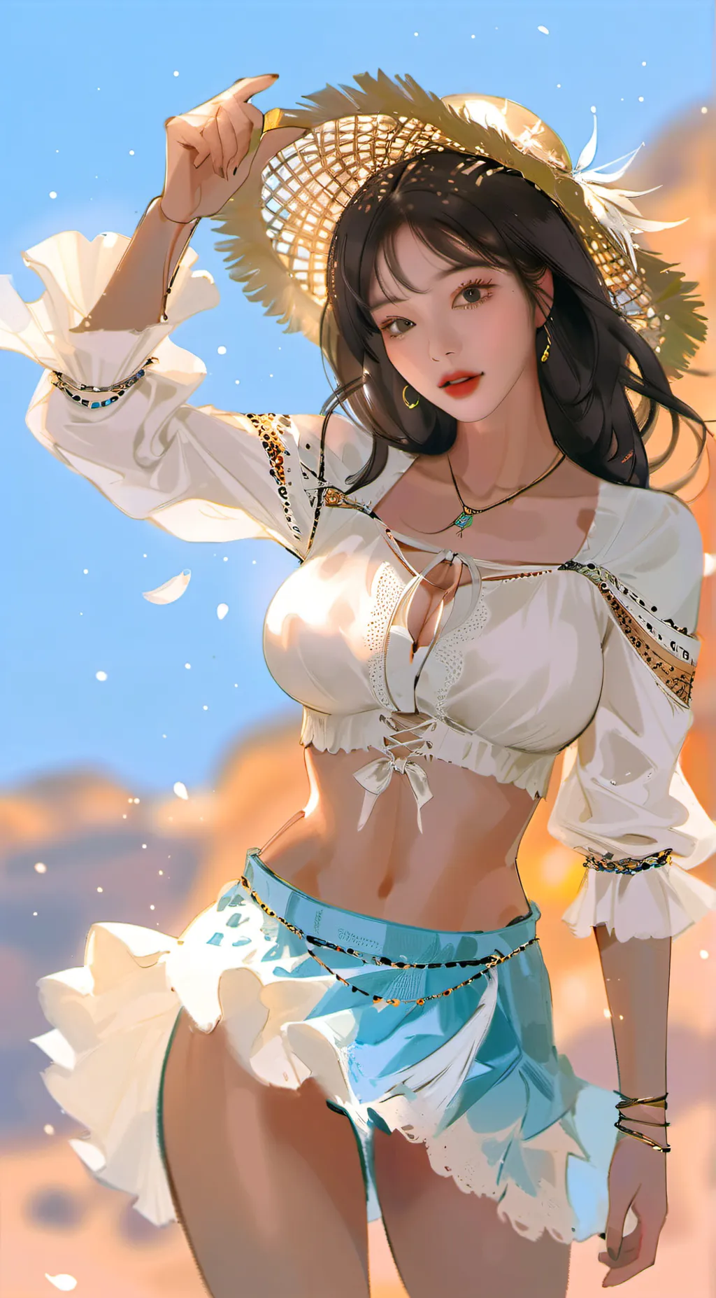 ai character: ~Wony~ background