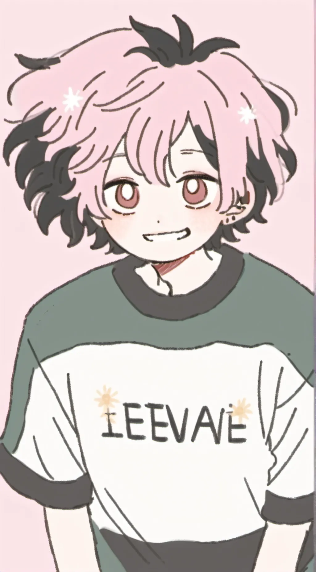 ai character: bakugo  background