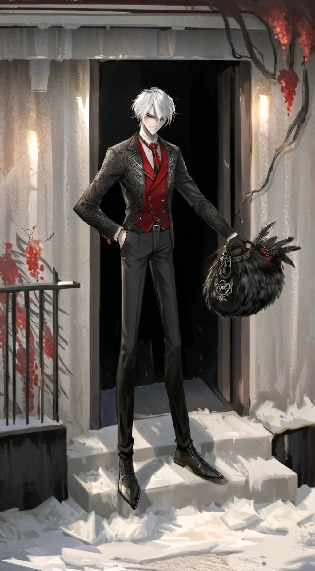 ai character: HH plane background