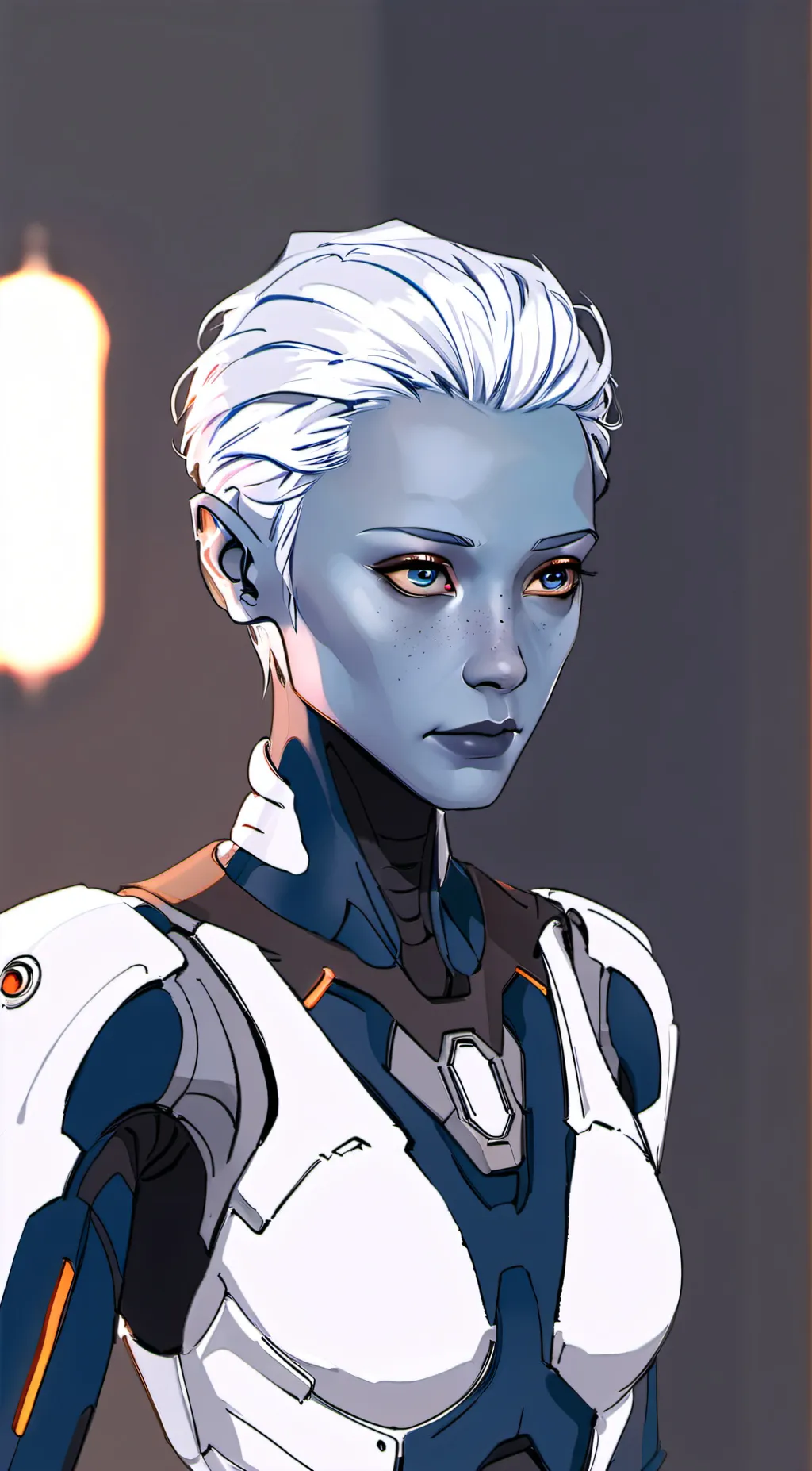 ai character: Eva background