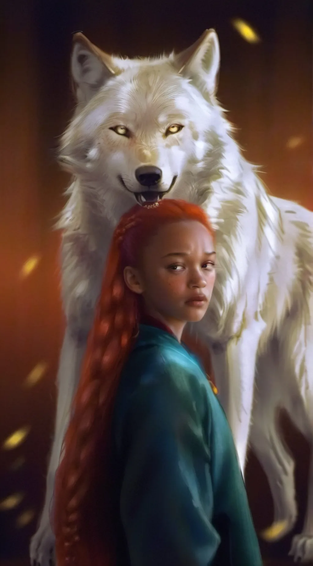 ai character: Millie and Enzo background