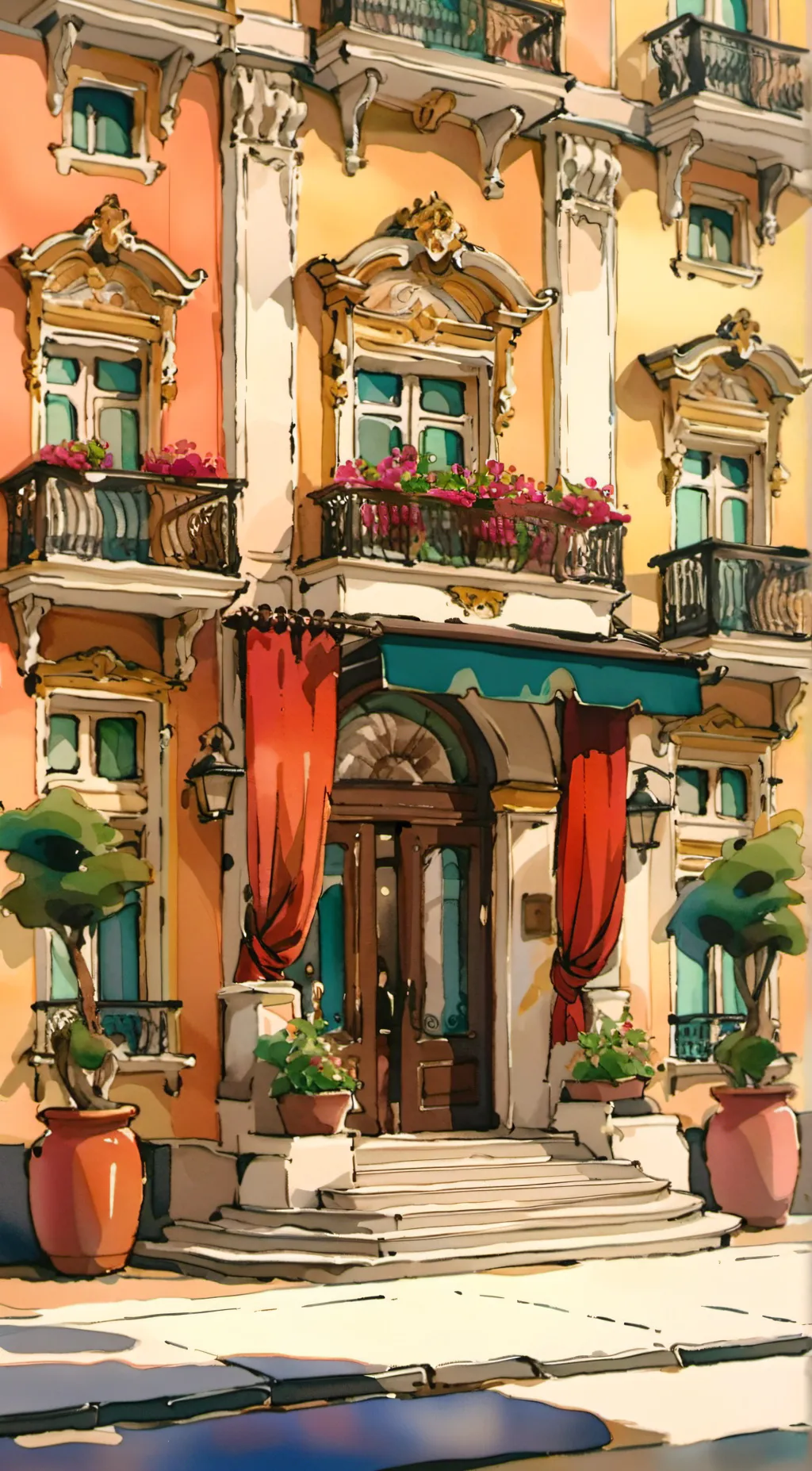 ai character: Hazbin background