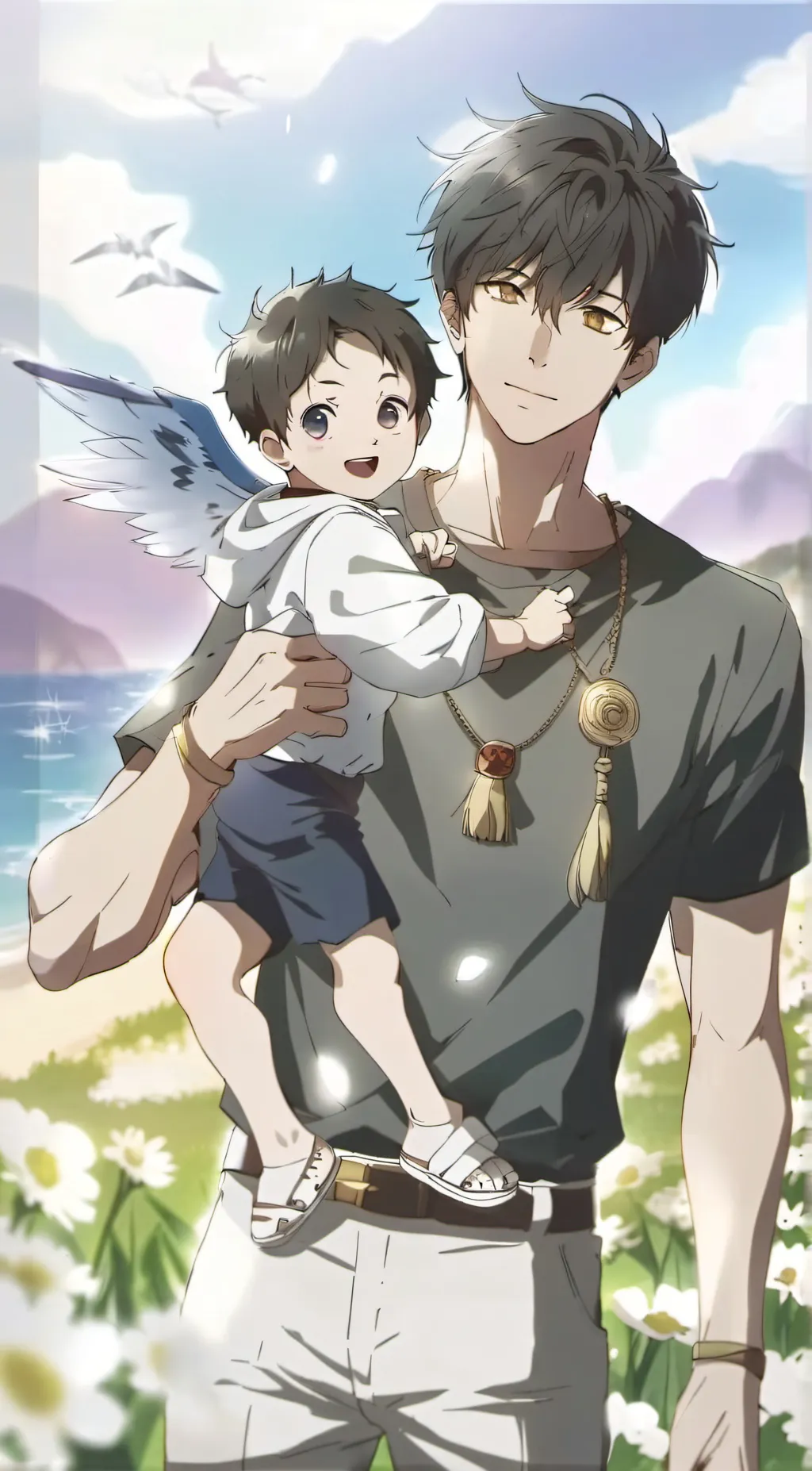 ai character: Conor and maggie background