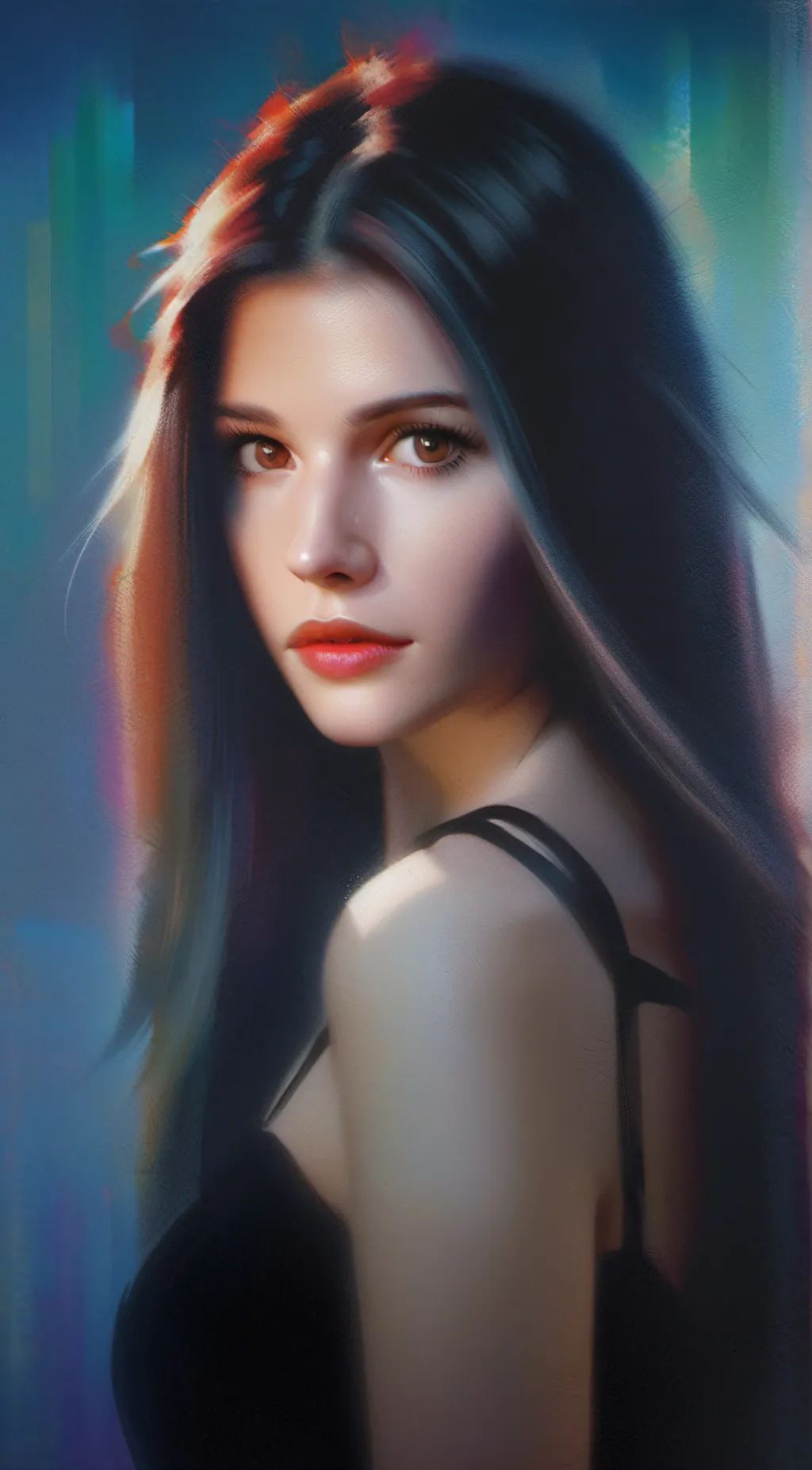 ai character: Aria background