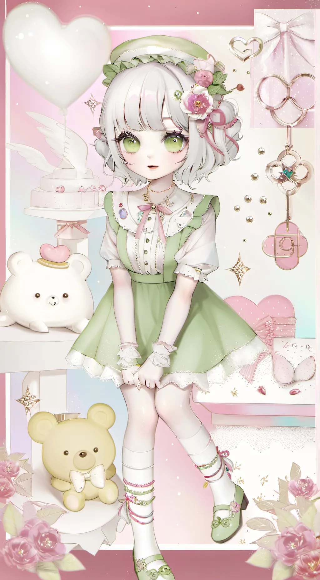 ai character: Evelyn background