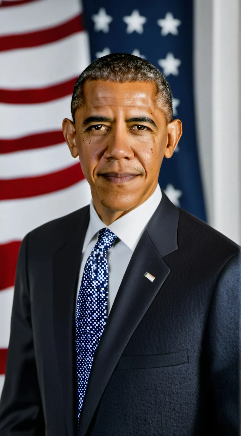 ai character: Barack Obama background