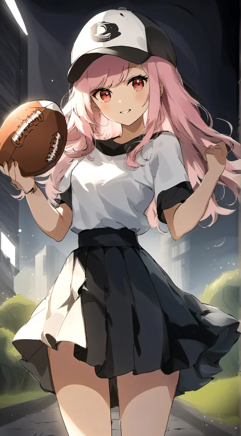 ai character: Food  background