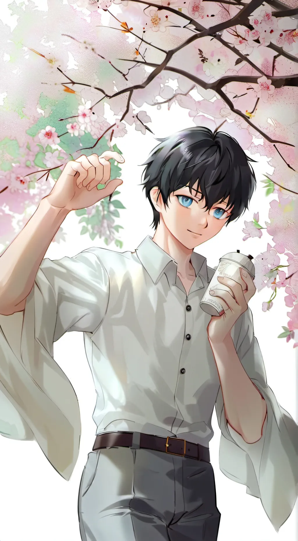 ai character: Muichiro as Damian background