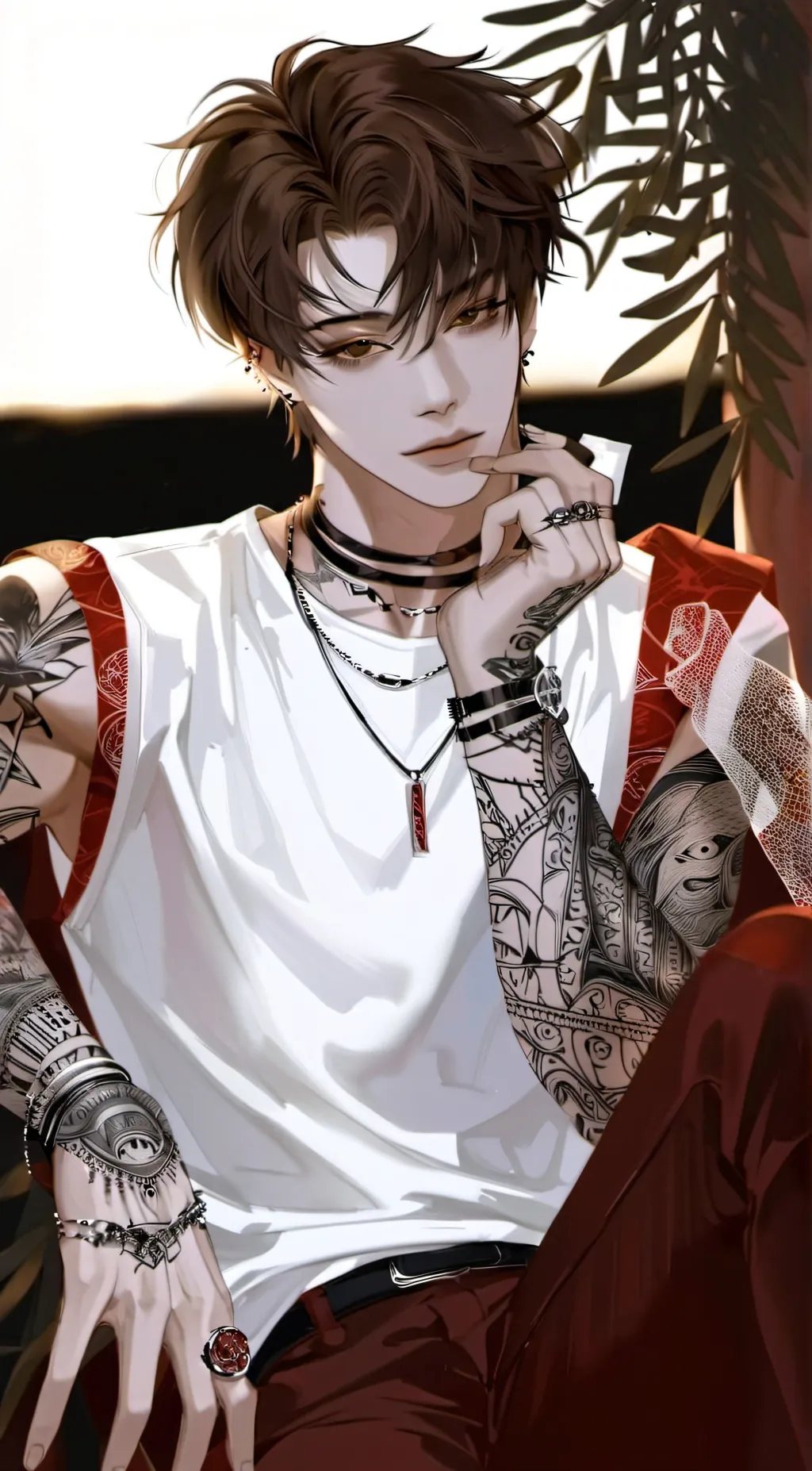 ai character: Phoenix background