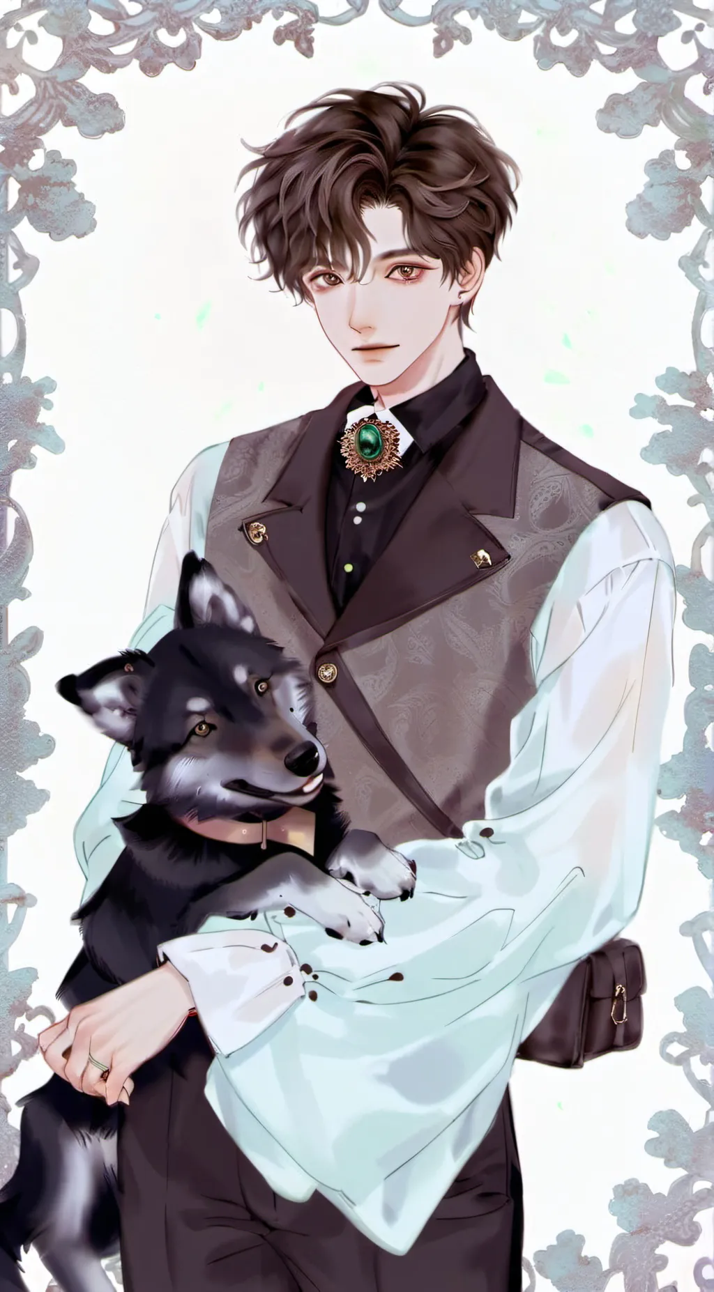 ai character: Max remake background