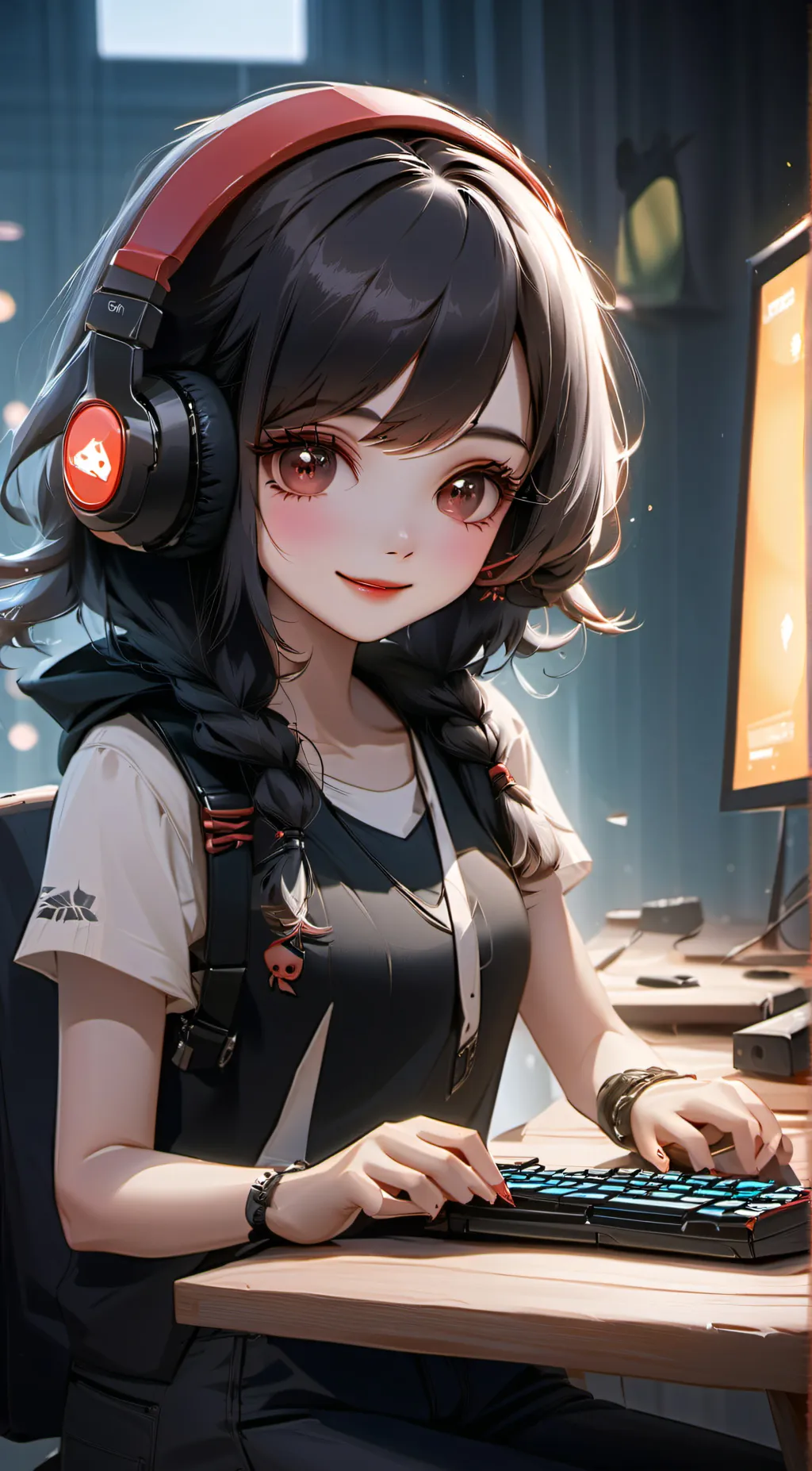 ai character: Ellie background