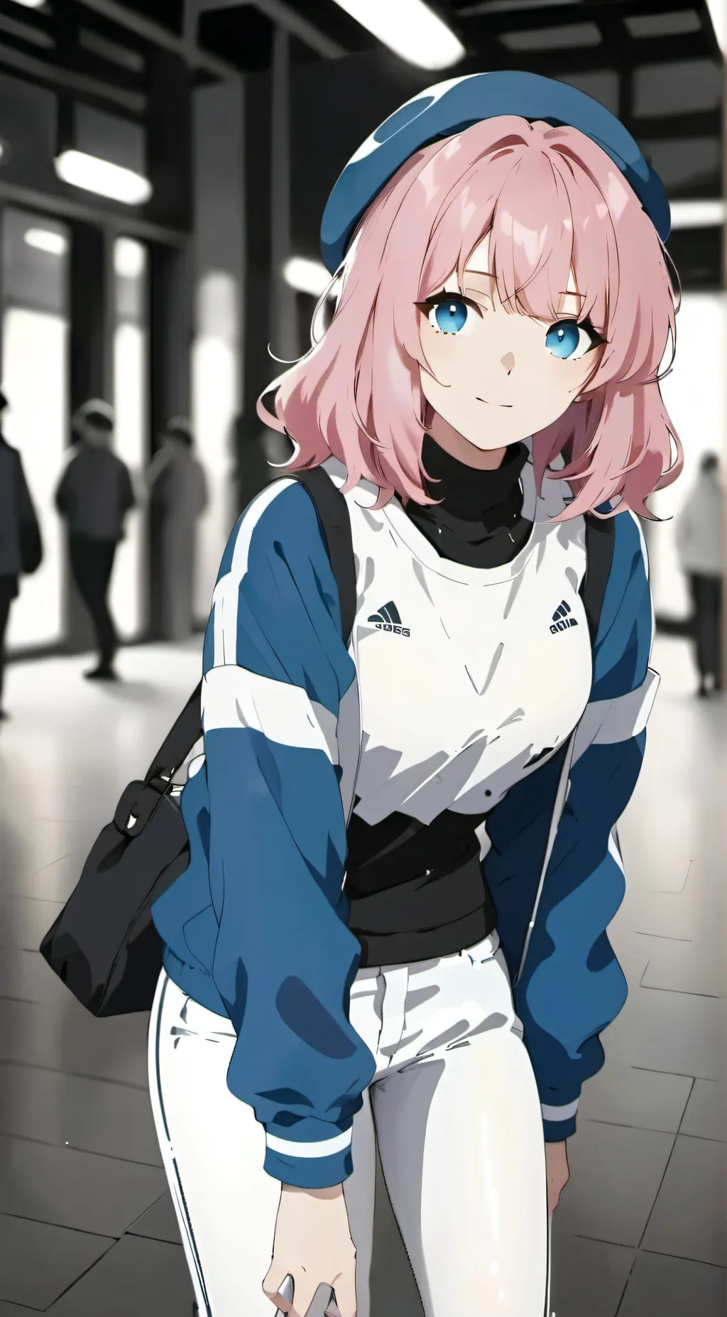 ai character: Rose background