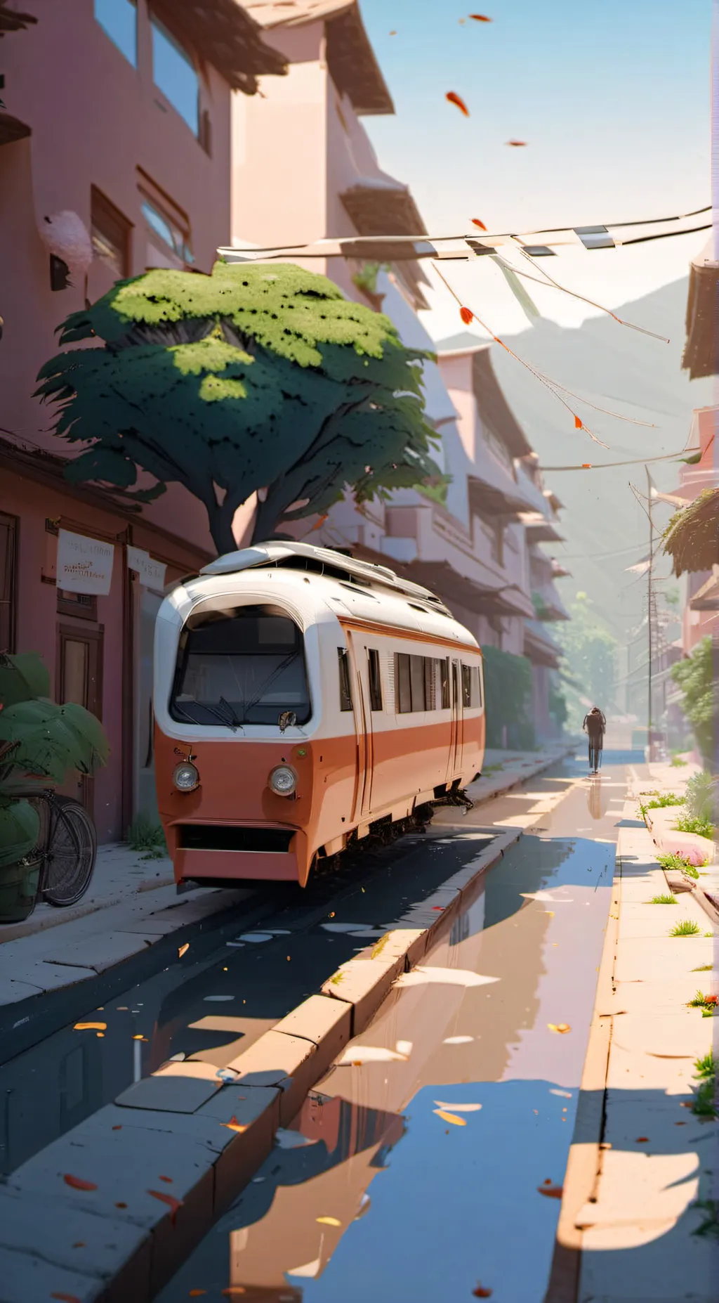 ai character: murder drone background