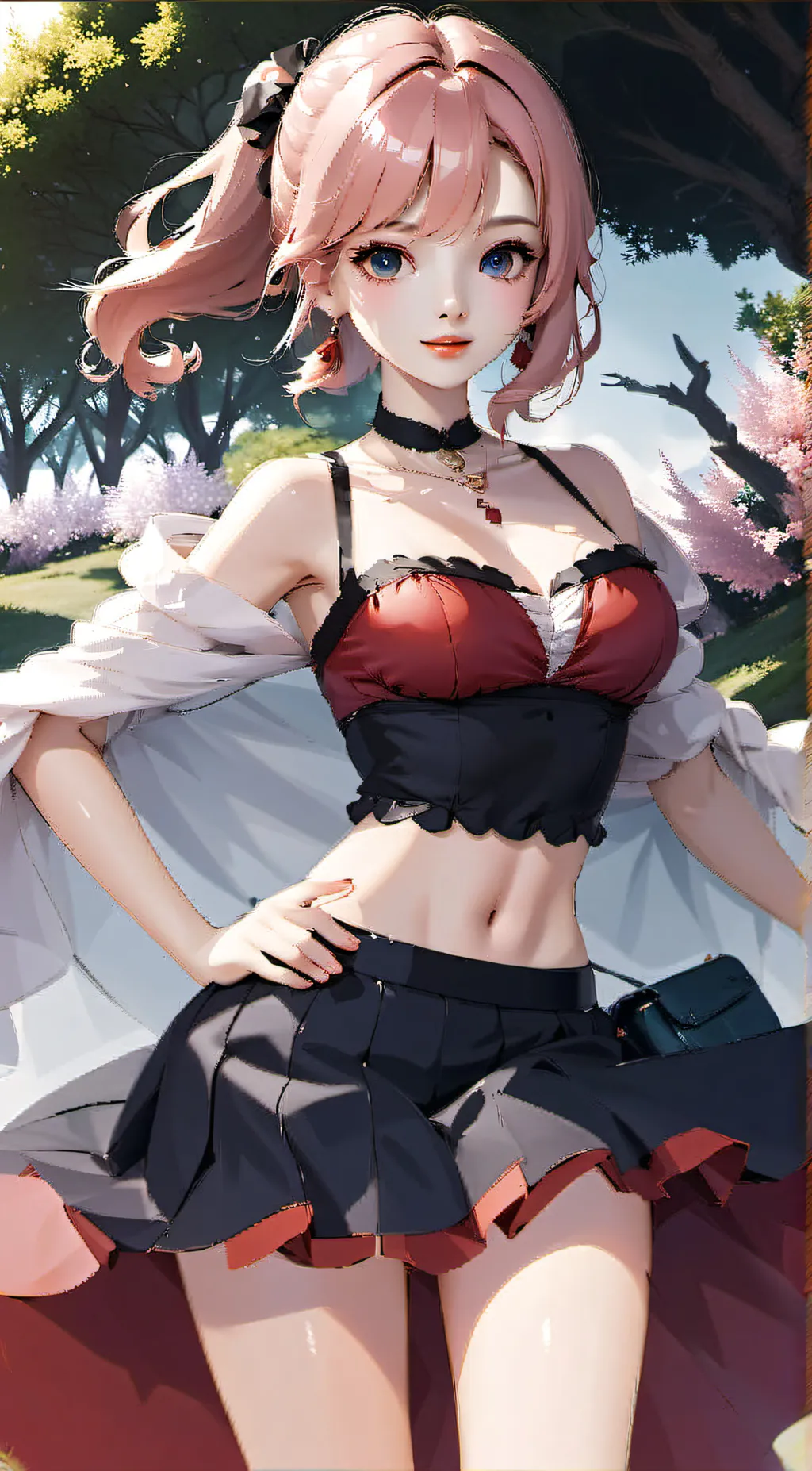 ai character: lily background