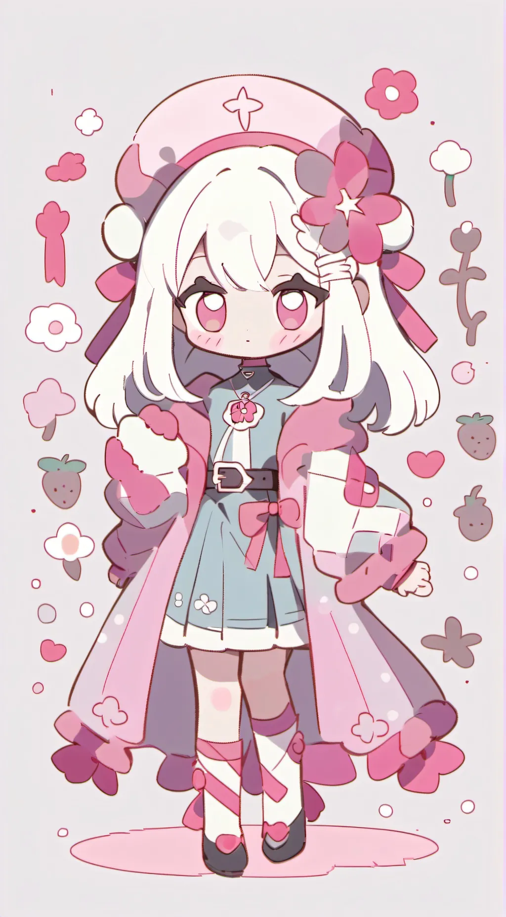 ai character: Luna background