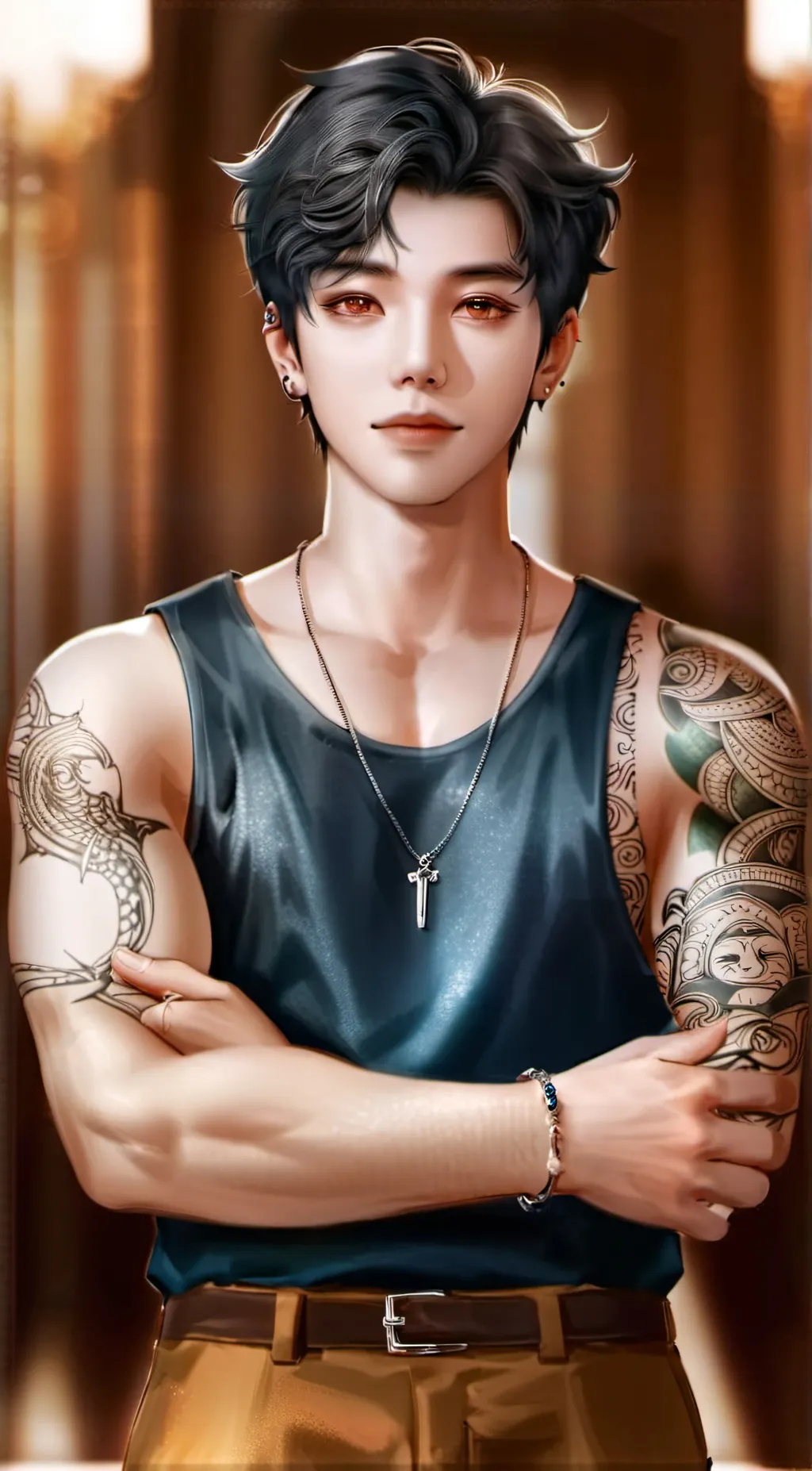 ai character: Ezra background